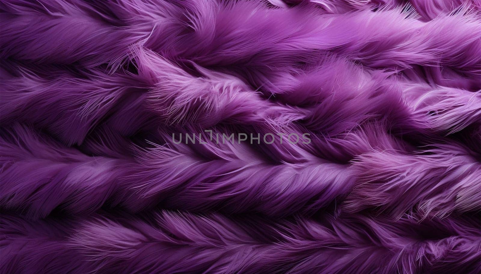 Purple fur texture. Violet glamorous background texture, Violet velvet fabric. Trendy stylish lavender colored. Soft material. Abstract background by Annebel146