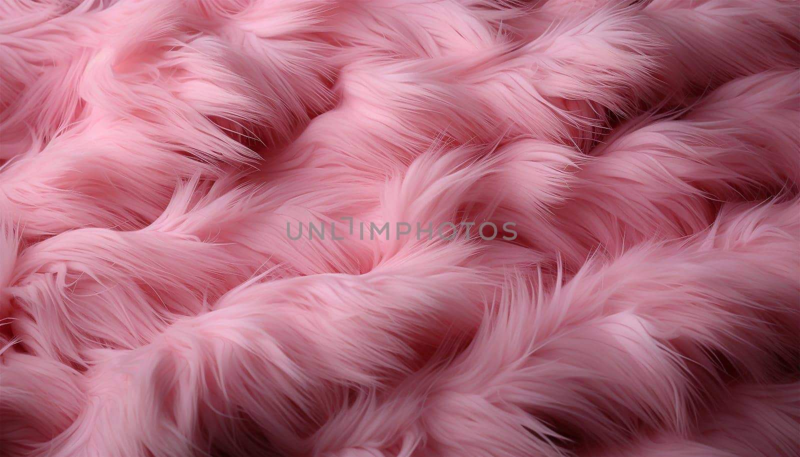 Pink wool , soft fur texture , beautiful Wool hair , Abstract fabric background , natural sheep skin top view Pastel pink colored colorful