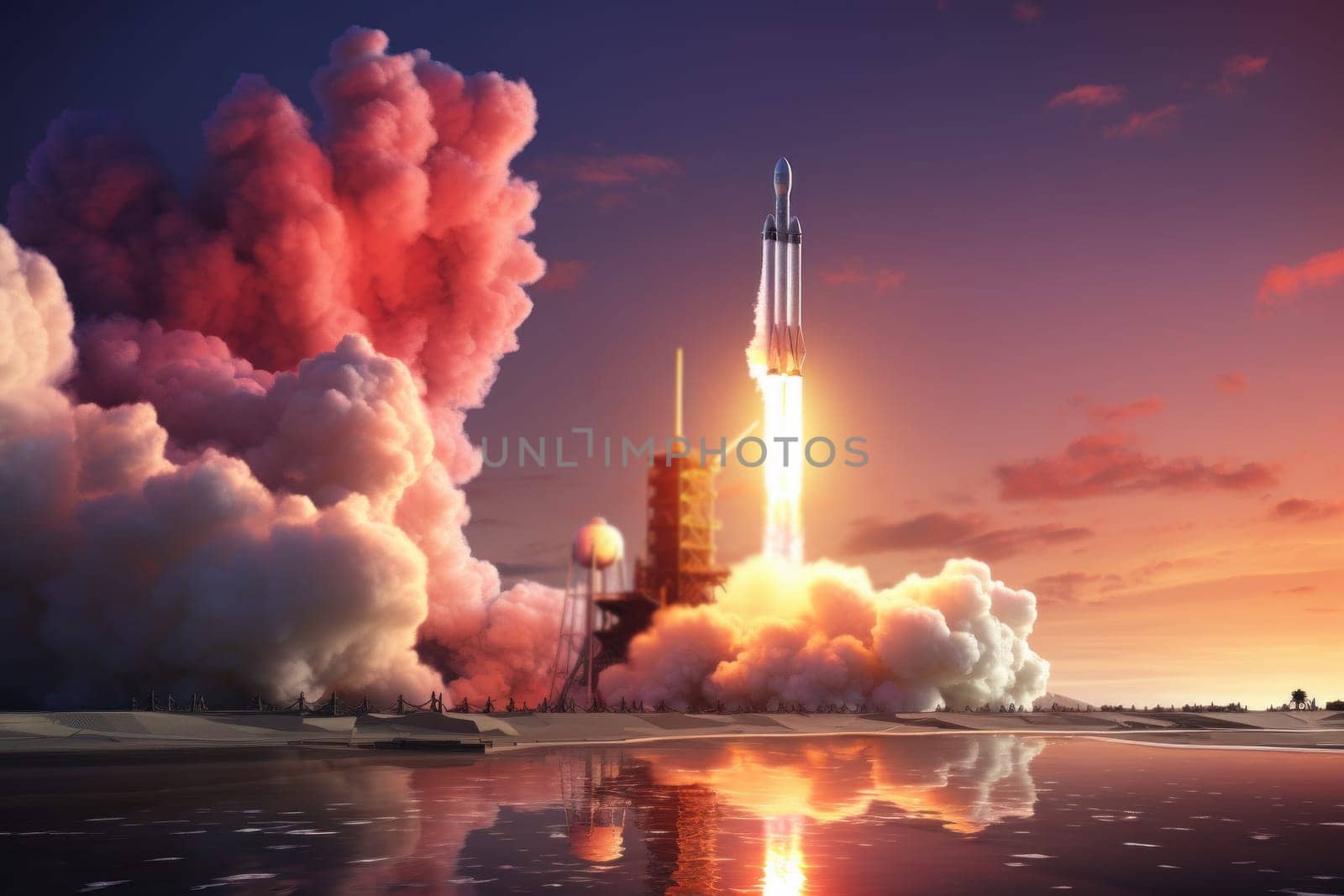 Space rocket launching for interstellar travel by Suteren