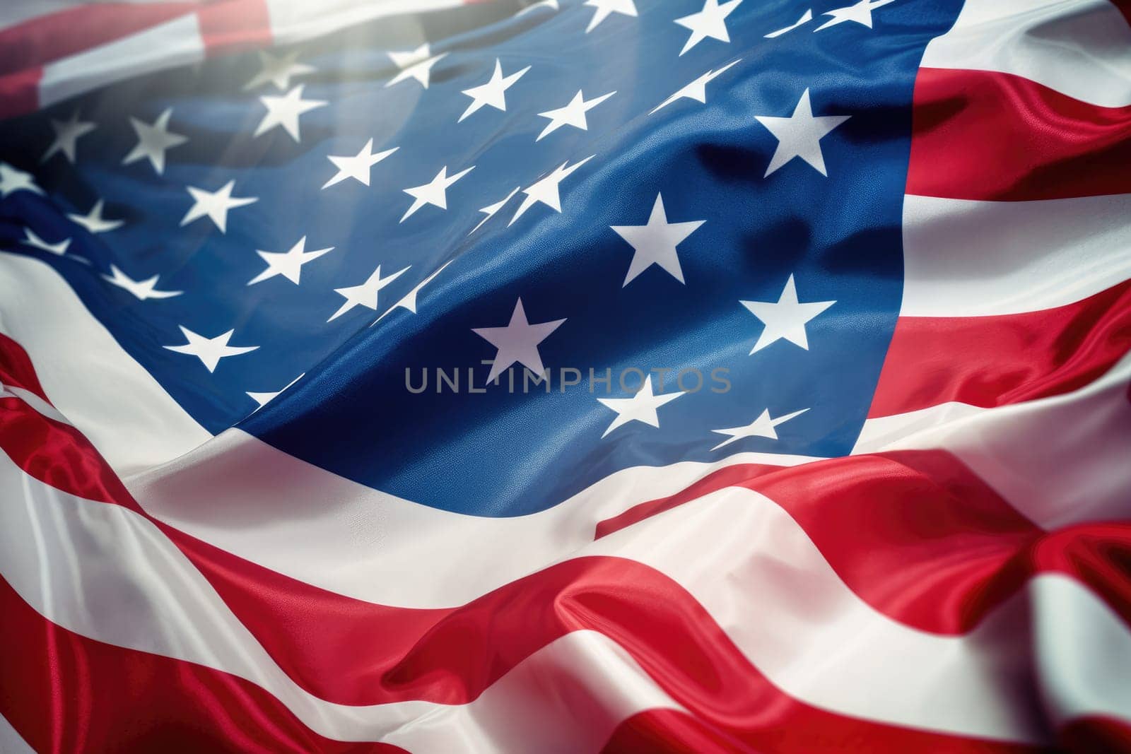 Waving Flag of America by Yurich32
