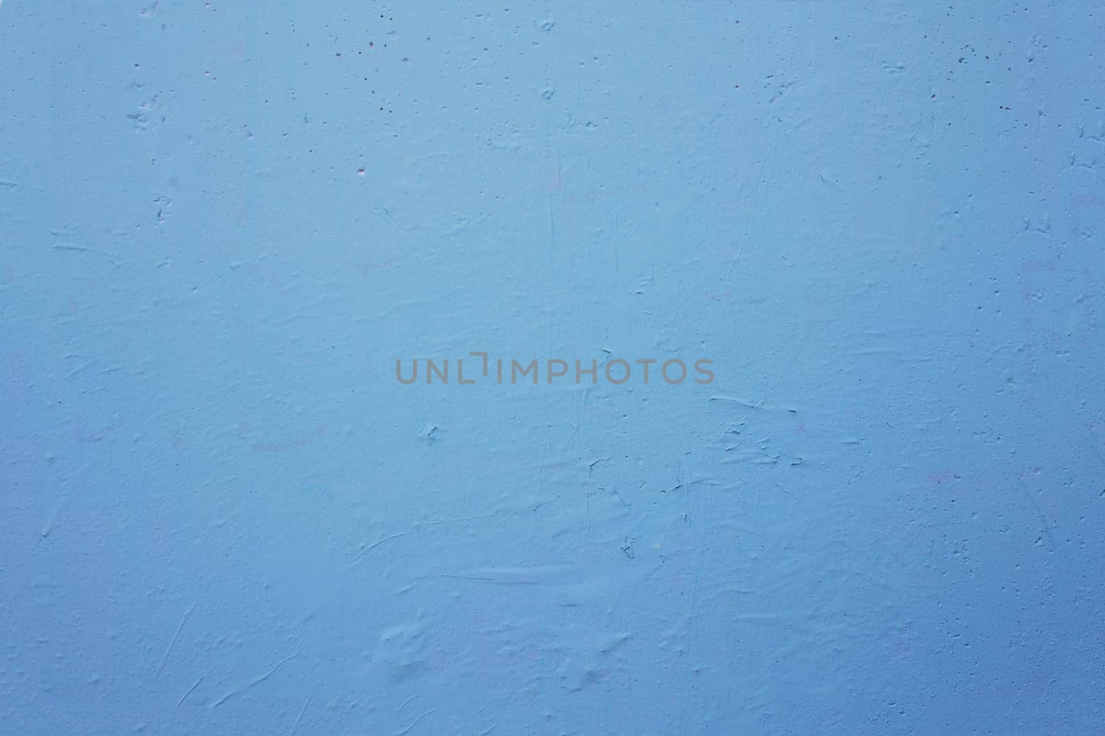 Old, time-damaged blue paint on the wall. by gelog67