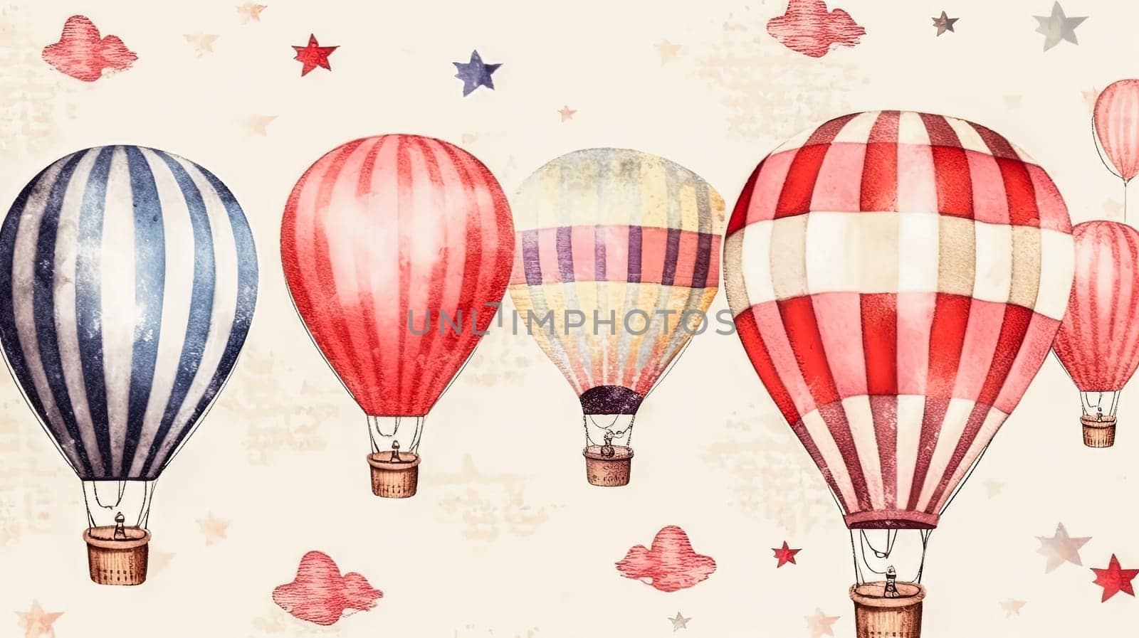 A majestic hot air balloon soars by Alla_Morozova93
