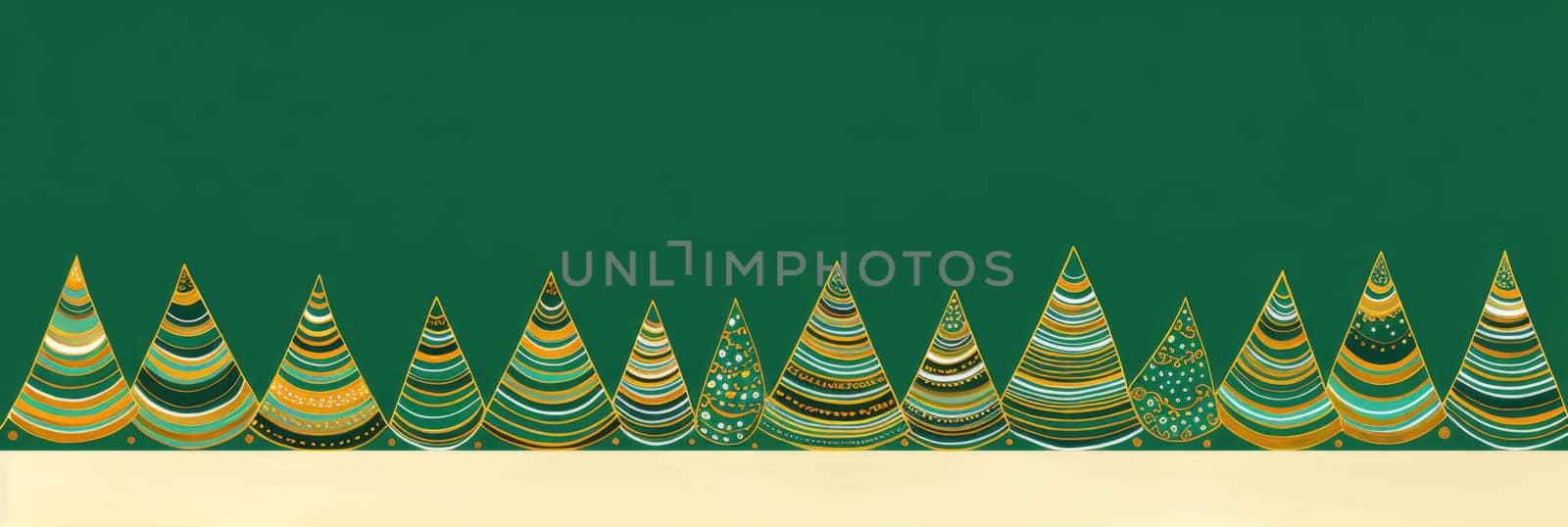 Creative art Christmas tree hand drawing style comeliness by biancoblue