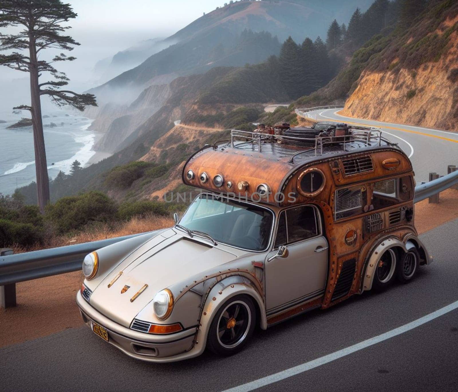 classic german 911 sport supercar design camper van conversion for digital nomad adventure weekender by verbano