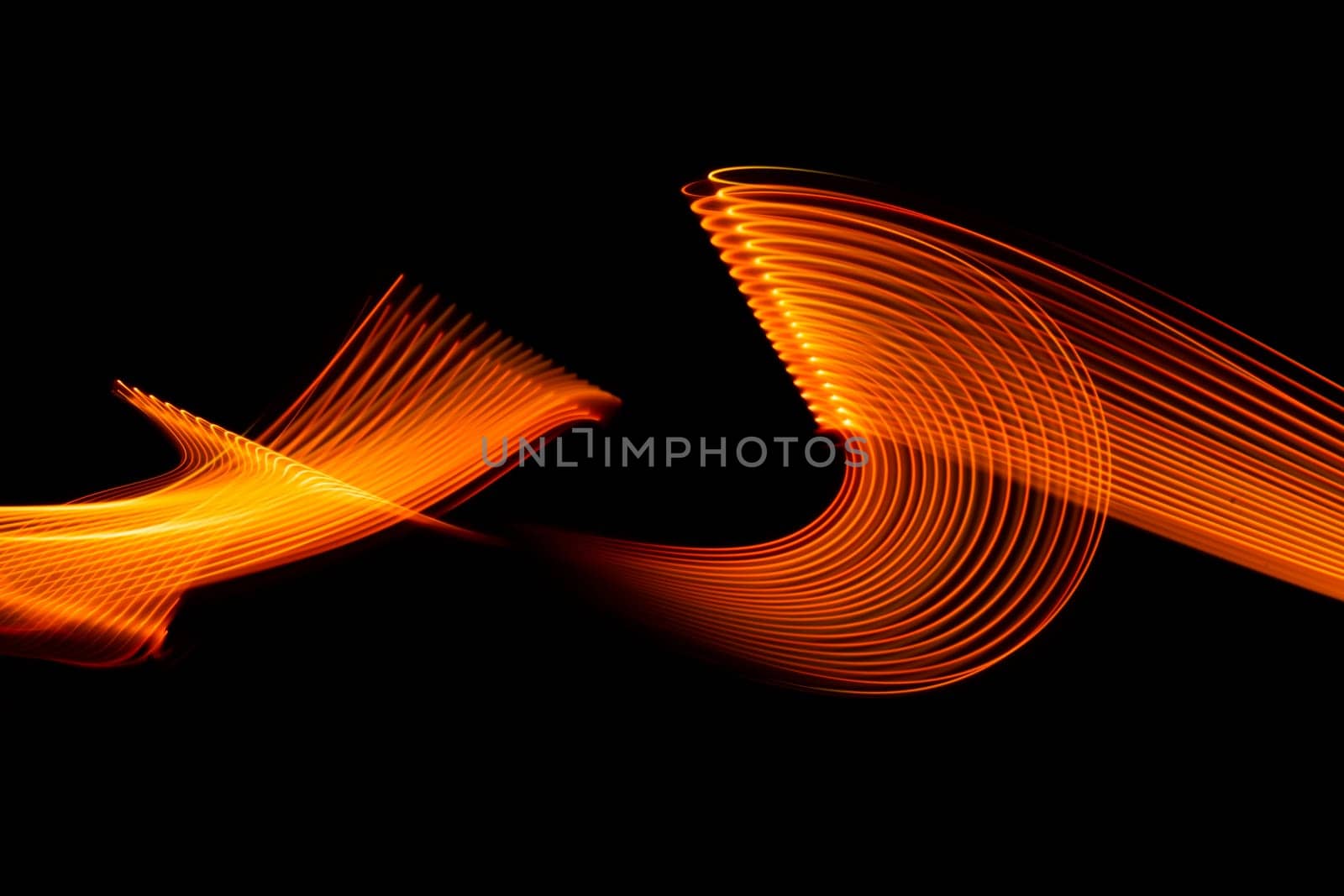 Neon design elements light glow and flash technology abstract background. High quality photo