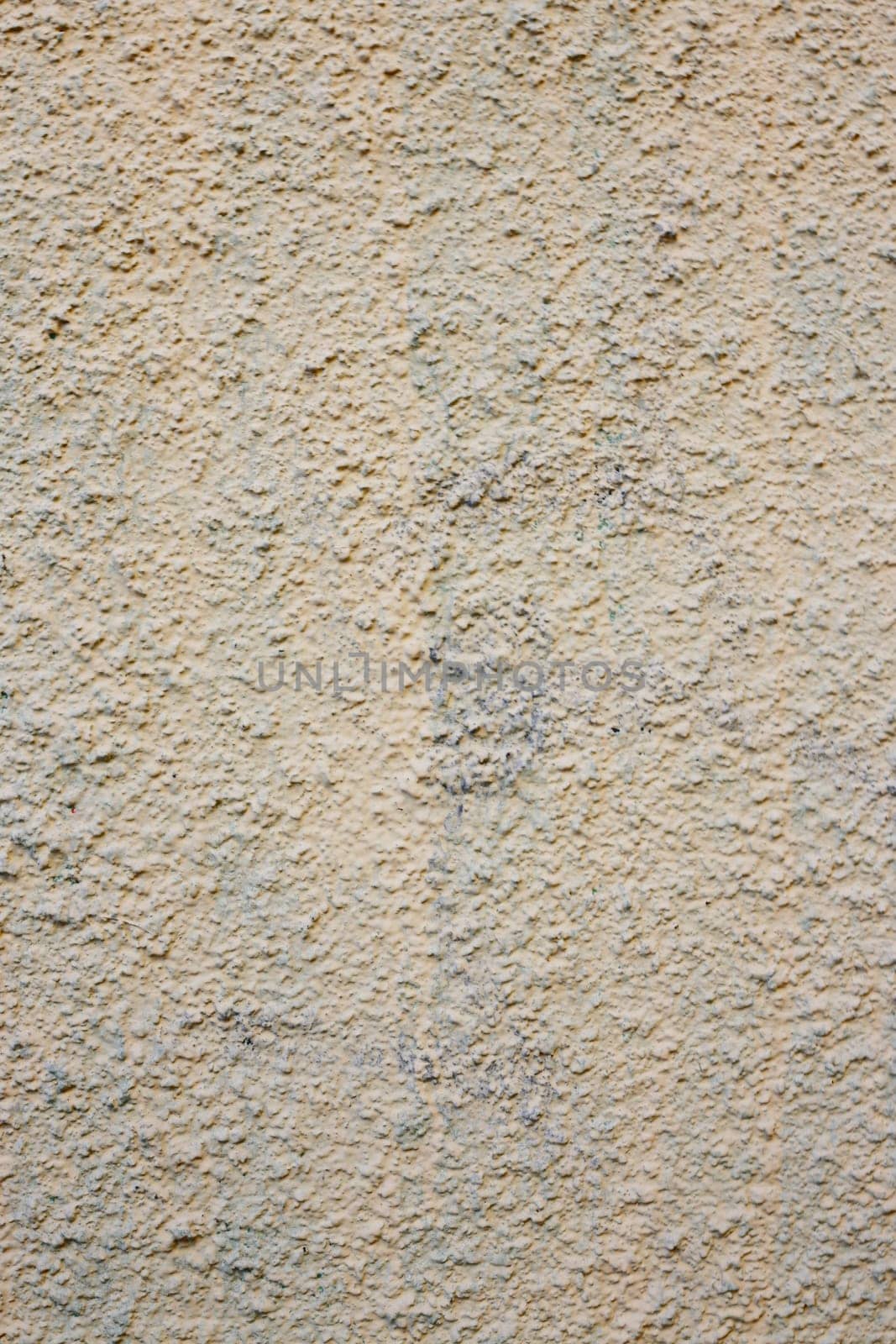 Abandoned beige wall. Concrete wall texture background.