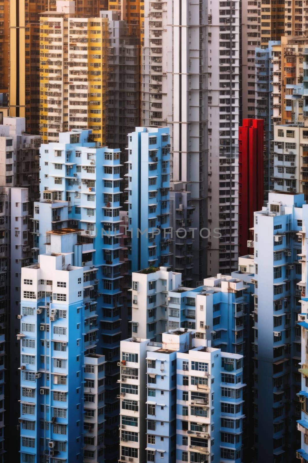 High density residential architecture city buildings comeliness by biancoblue