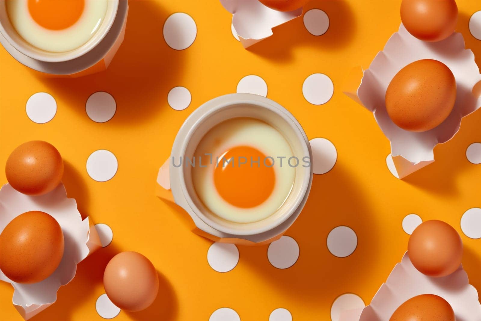 ingredient seamless copy egg organic background yellow healthy shell pattern food space easter white illustration background eat texture bright yellow nutrition breakfast abstract. Generative AI.