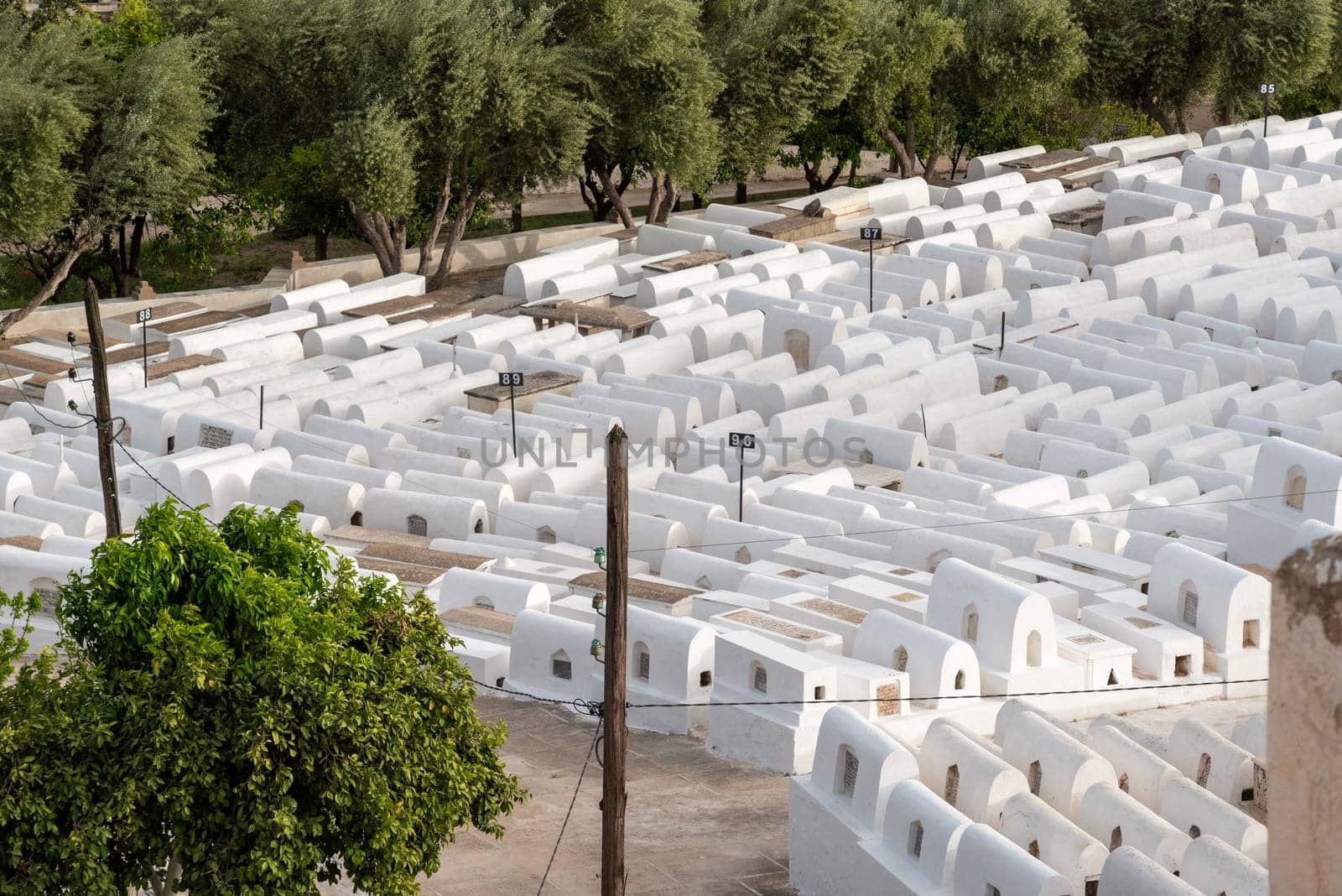 The old Jewish cemetery in the medina of Fes, Morocco