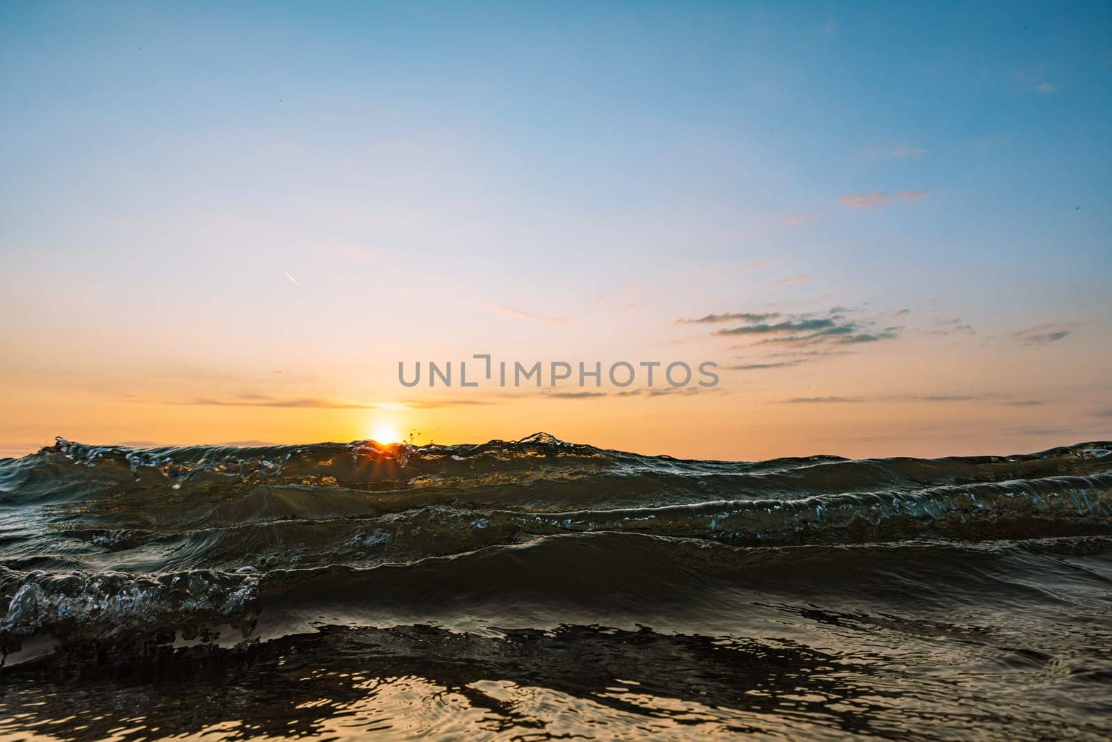 there is a place for an inscription Beautiful view of the seashore,storm waves.Beautiful sea background. High quality photo