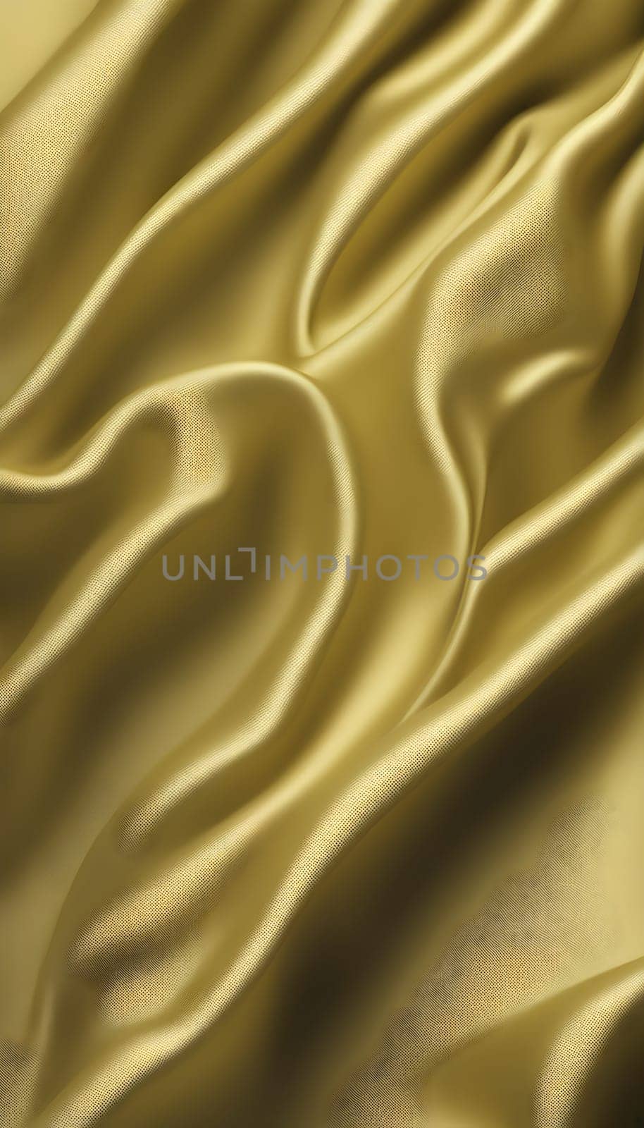 Technology background realistic color background folds of fabric or overlay for product or in shades of metallic dark yellow color by rostik924