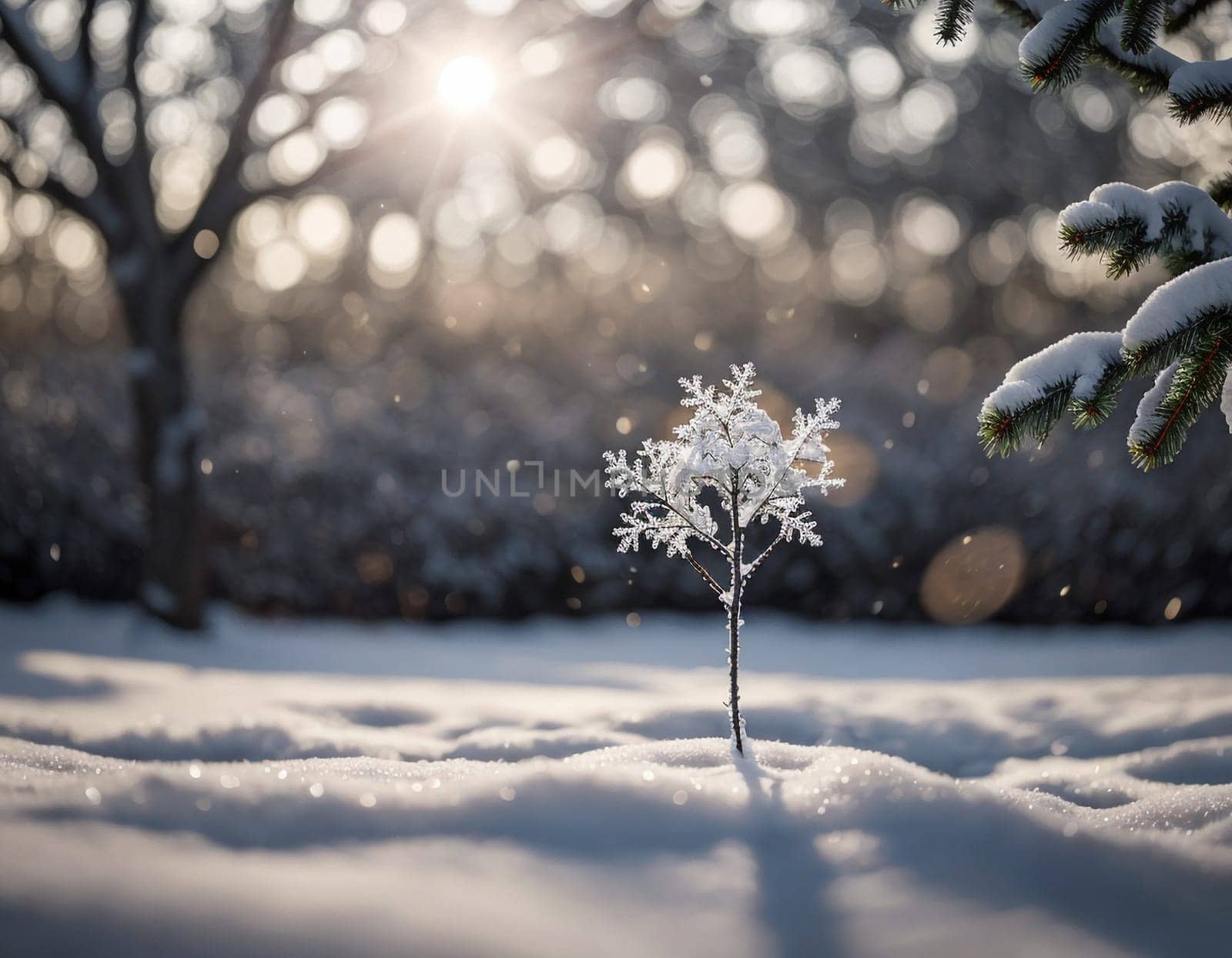 Beautiful winter landscape by NeuroSky