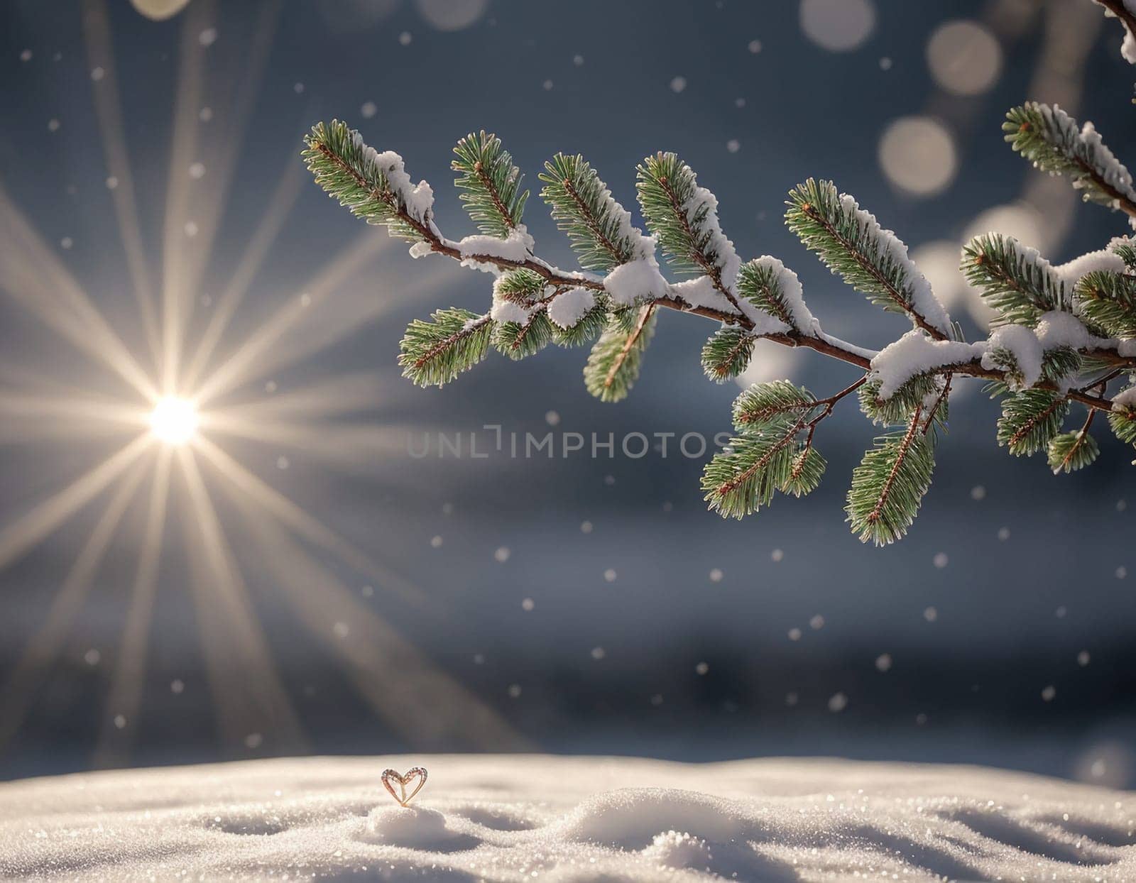 Beautiful winter landscape by NeuroSky