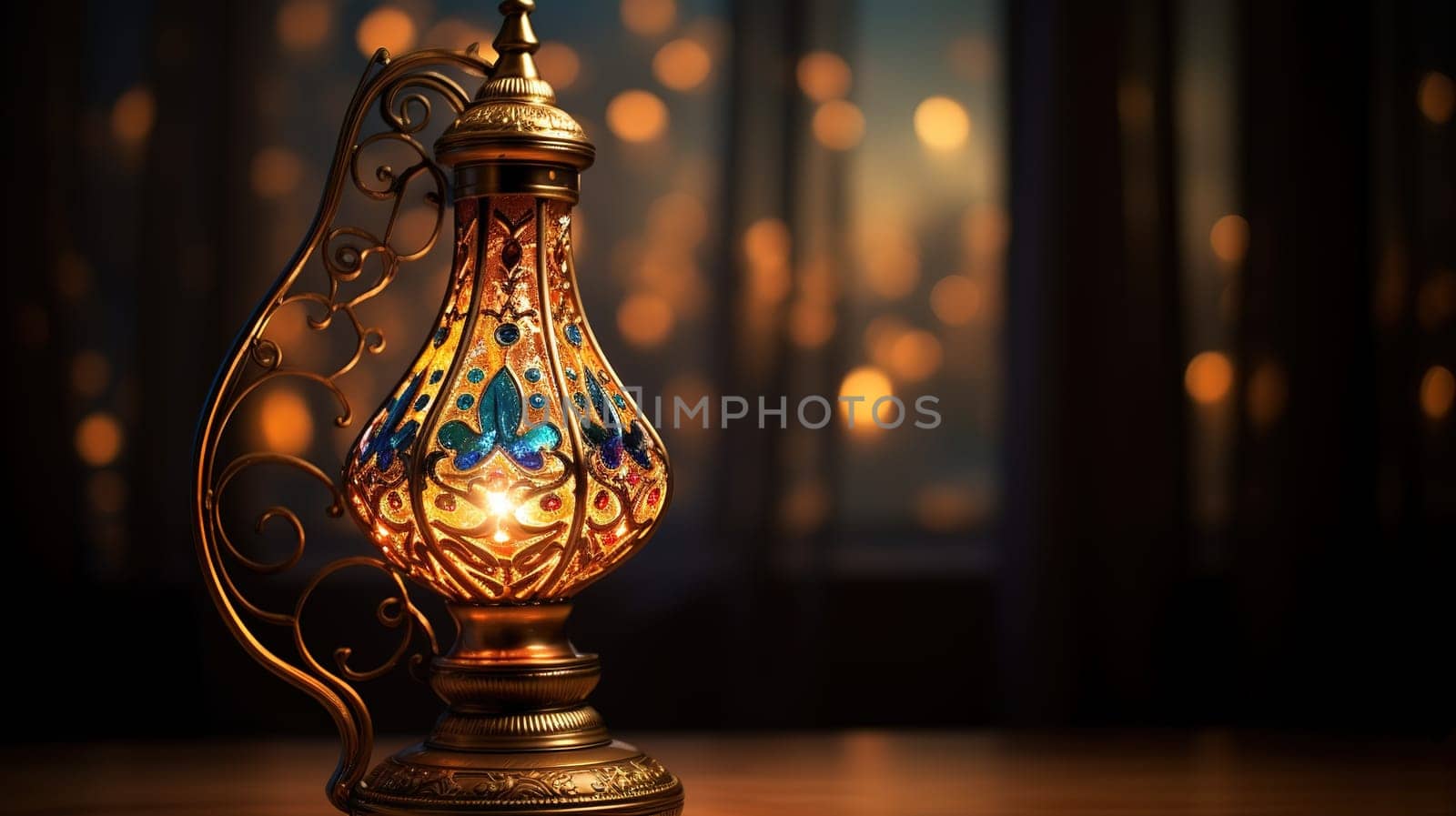 Aladdin lamp enabling it is holder to gratify any wish by Kadula