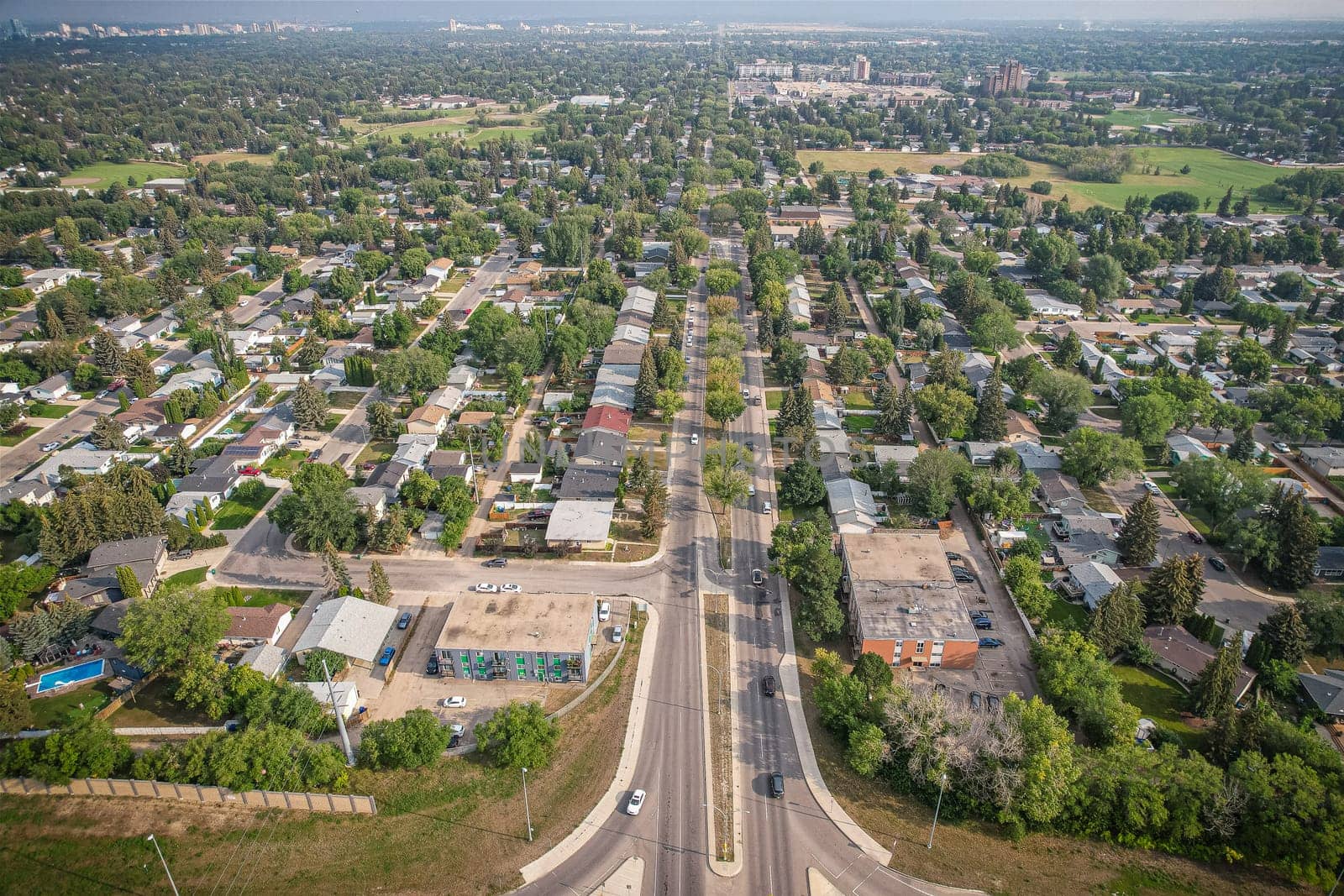 Eastview is a mostly residential neighbourhood located in south-central Saskatoon, Saskatchewan, Canada. It is a suburban subdivision, consisting of low-density, single detached dwellings, low-rise apartment buildings and semi-detached houses. As of 2007, the area is home to 3,566 residents.