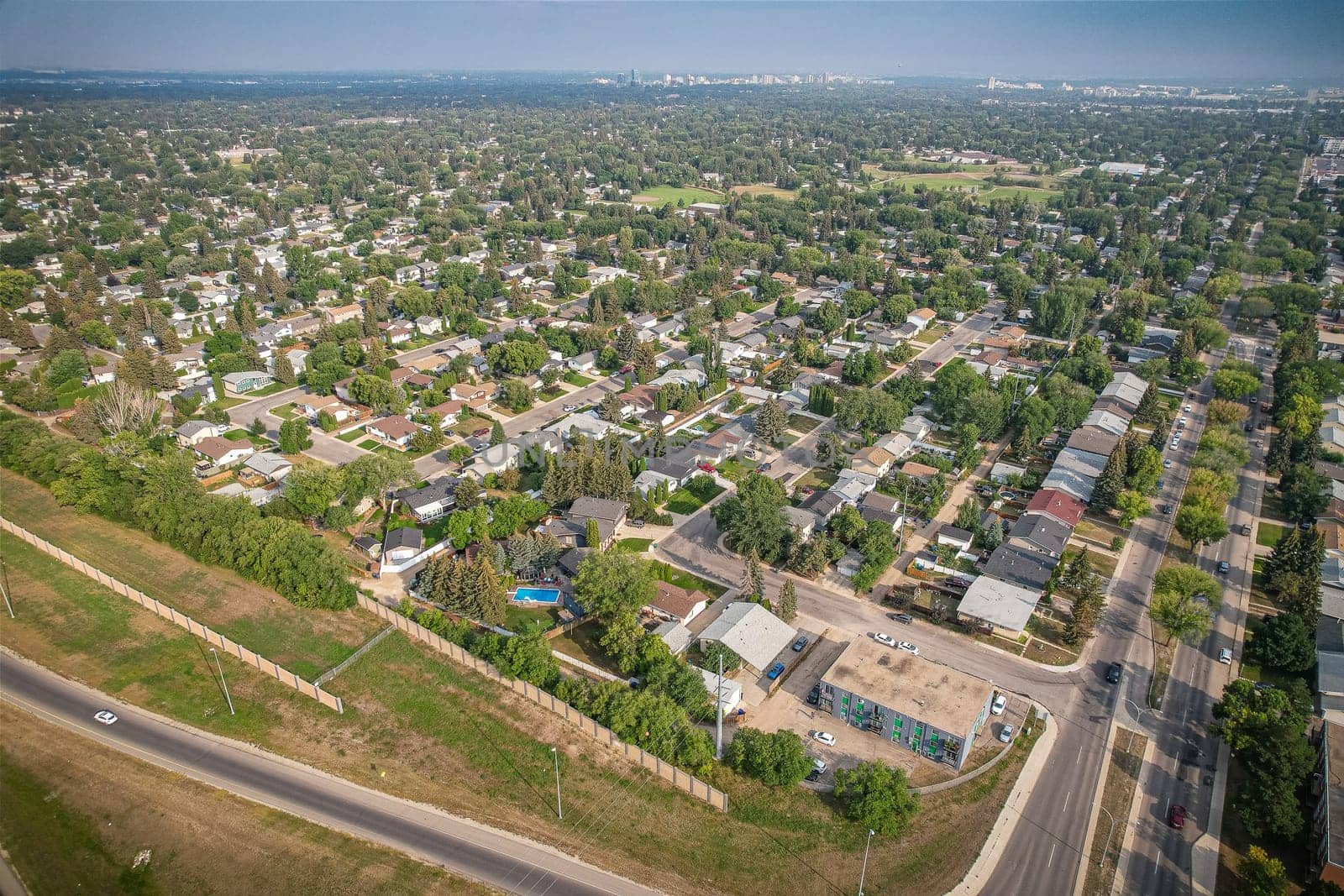 Nutana Park is a mostly residential neighbourhood located in south-central Saskatoon, Saskatchewan, Canada. It is a suburban subdivision, consisting mostly of low-density, single detached dwellings. As of 2007, the area is home to 2,748 residents