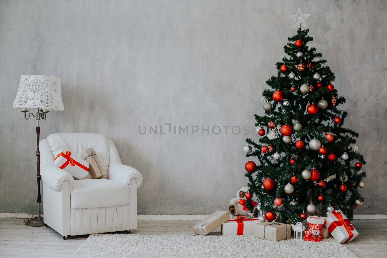 Christmas decor for Christmas with gifts 1