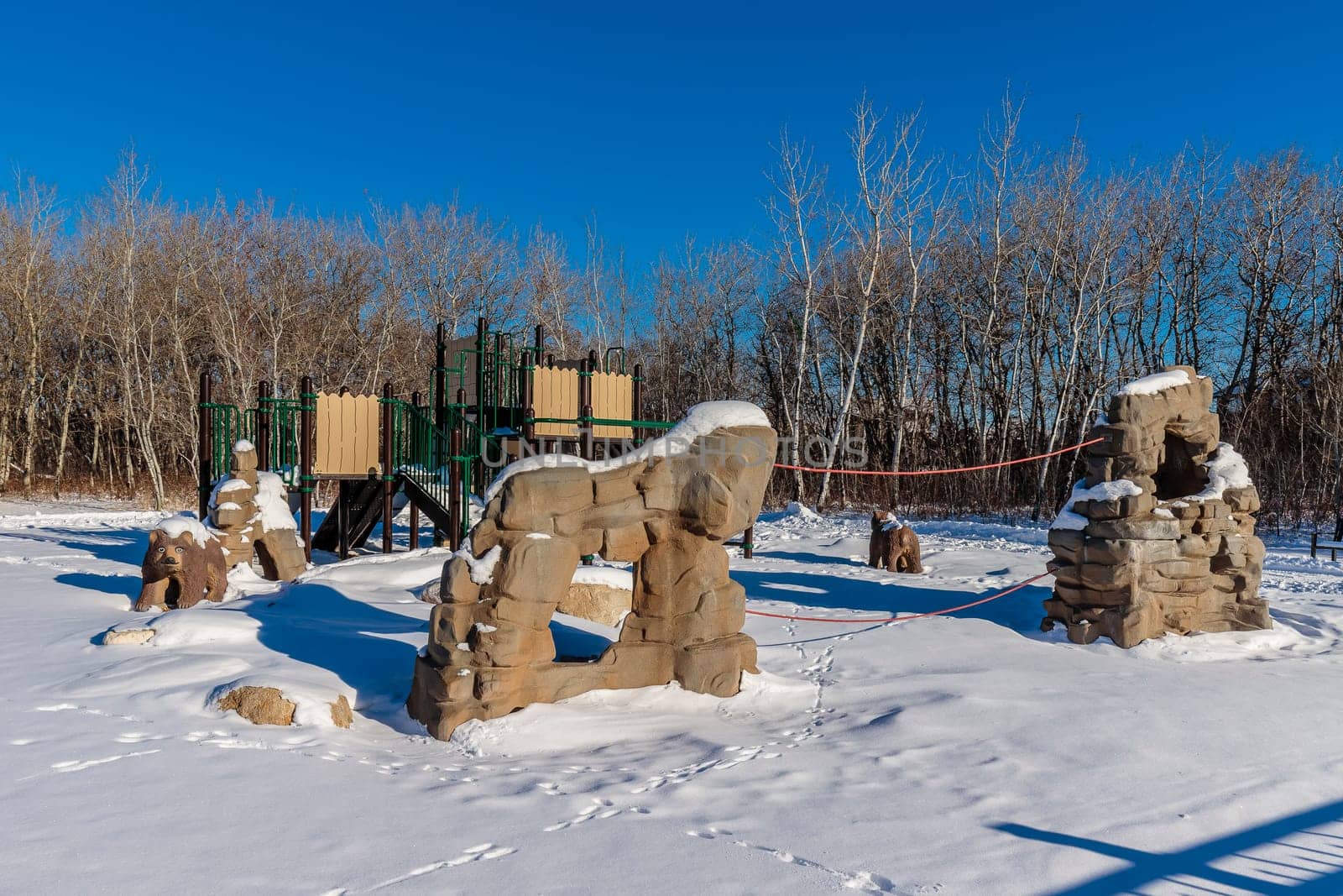 Patricia Roe Park is located in the Stonebridge neighborhood of Saskatoon.