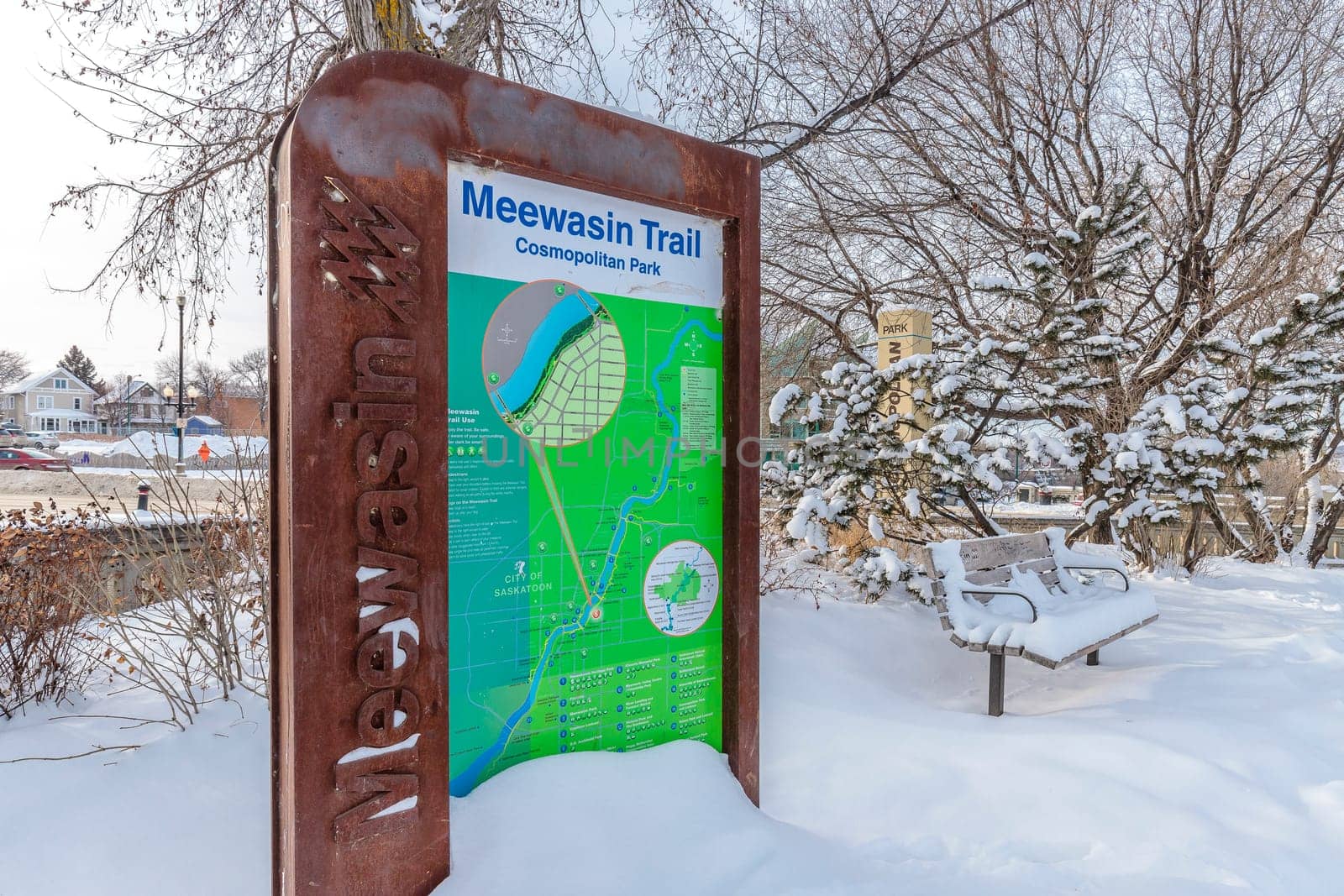 Cosmopolitan Park is located in the Nutana neighborhood of Saskatoon.