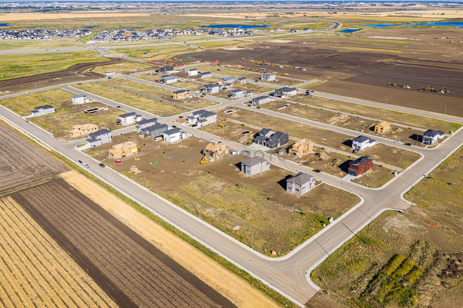 Discover the stunning Aspen Ridge in Saskatoon through this captivating aerial view. Captured by drone, this image showcases the unique urban landscape, serene parks, and vibrant community life. Experience the beauty of Saskatchewan from a breathtaking new perspective.