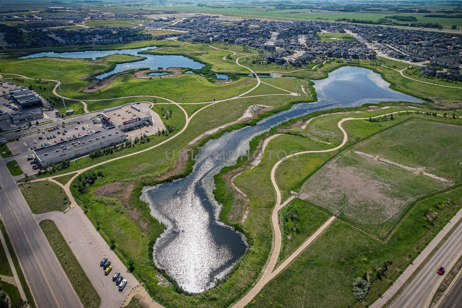 Lakewood Suburban Centre is a mixed-development neighbourhood located in southeast Saskatoon, Saskatchewan, Canada. It is a classified as a "suburban centre" subdivision, composed of mostly medium to high-density multiple-unit dwellings, commercial areas and civic facilities.
