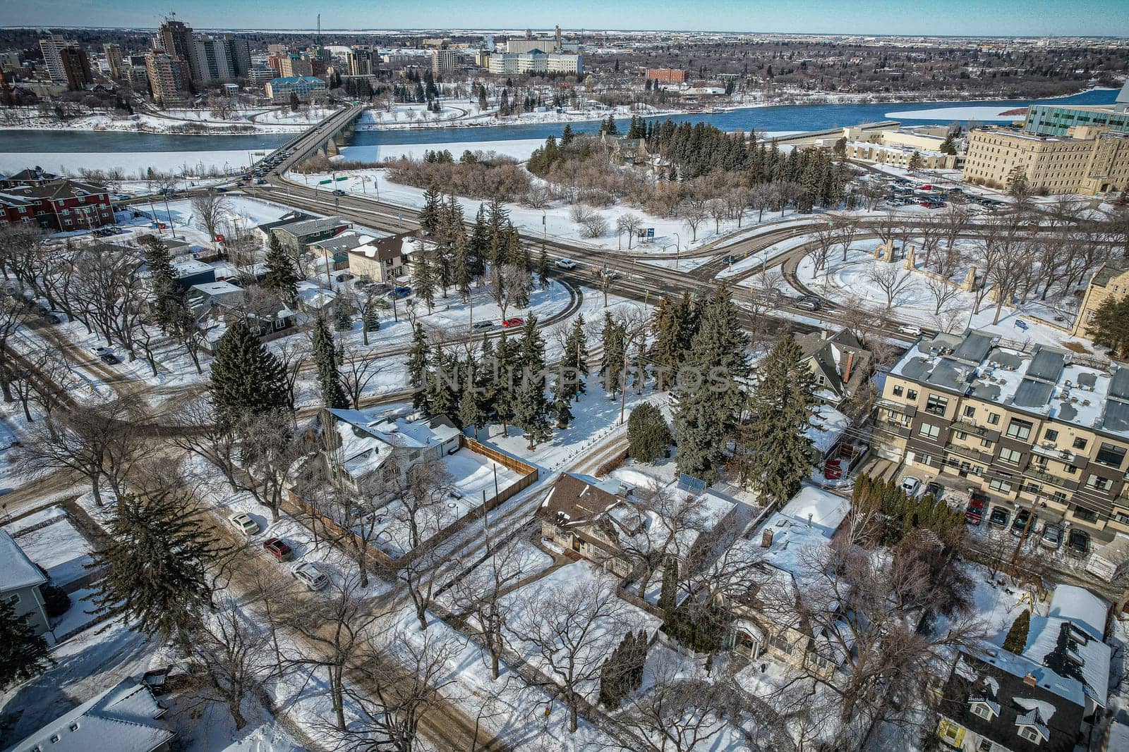 Varsity View is a mostly residential neighbourhood located near central Saskatoon, Saskatchewan, Canada. It is immediately south of the University of Saskatchewan campus. It is an older suburban subdivision, comprising a mixture of low-density, single detached dwellings, detached duplexes and apartment-style units