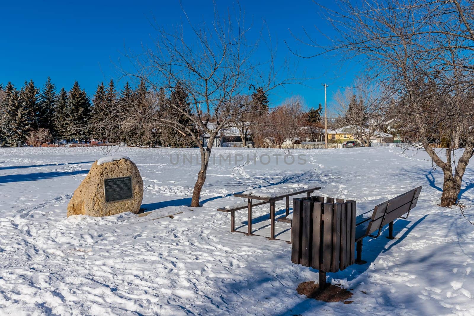 Raoul Wallenberg Park is located in the Varsity View neighborhood of Saskatoon.