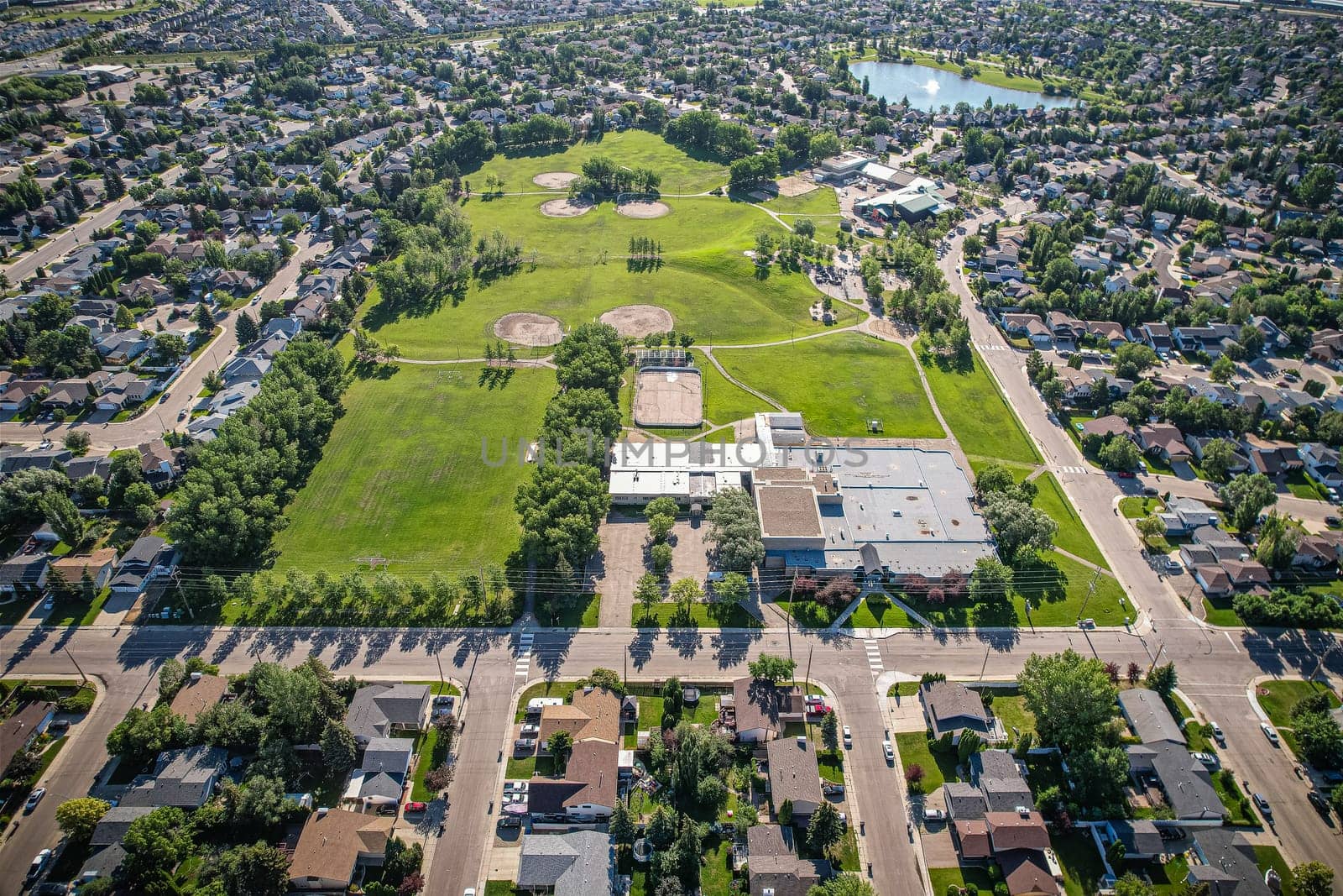 Erindale is a primarily residential neighborhood located in northeast Saskatoon, Saskatchewan, Canada. It is mostly made up of low-density single detached dwellings.