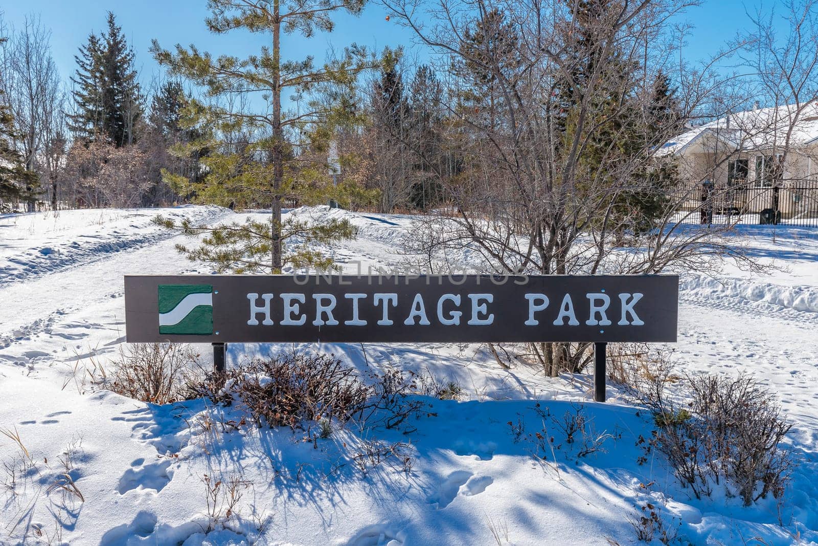 Heritage Park is located in the Wildwood neighborhood of Saskatoon.