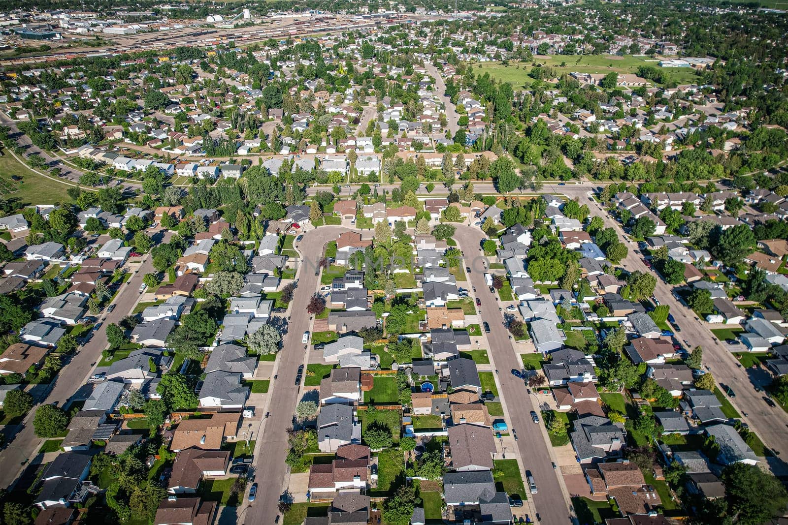 Erindale is a primarily residential neighborhood located in northeast Saskatoon, Saskatchewan, Canada. It is mostly made up of low-density single detached dwellings.