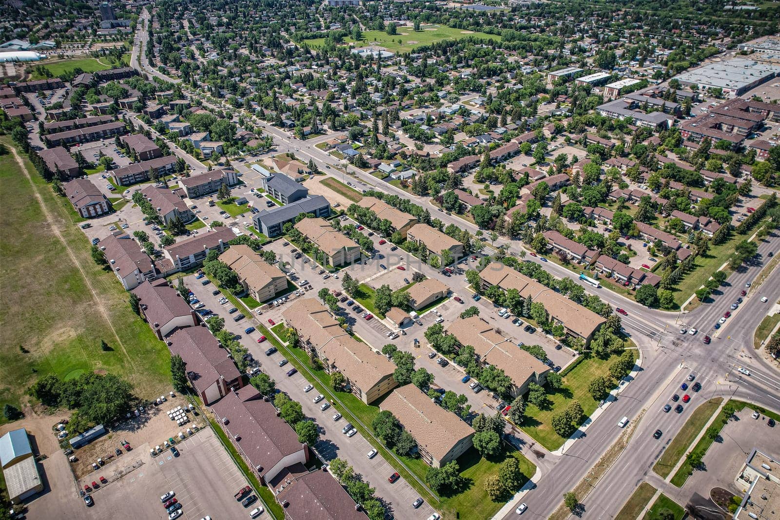 Wildwood is a primarily residential neighbourhood located in the southeast part of Saskatoon, Saskatchewan, Canada. It includes part of the 8th Street business district