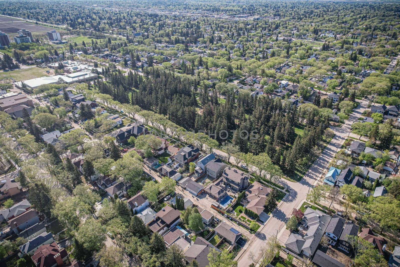 Varsity View is a mostly residential neighbourhood located near central Saskatoon, Saskatchewan, Canada. It is immediately south of the University of Saskatchewan campus. It is an older suburban subdivision, comprising a mixture of low-density, single detached dwellings, detached duplexes and apartment-style units