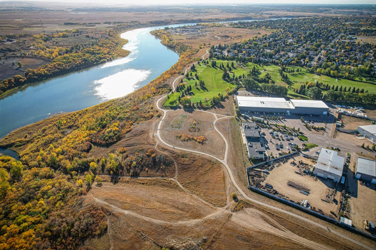 Marquis Industrial is an industrial park located in the North Industrial SDA Suburban Development Area of Saskatoon, Saskatchewan. Industrial parks are usually located close to transport facilities, especially where more than one transport modalities coincide.