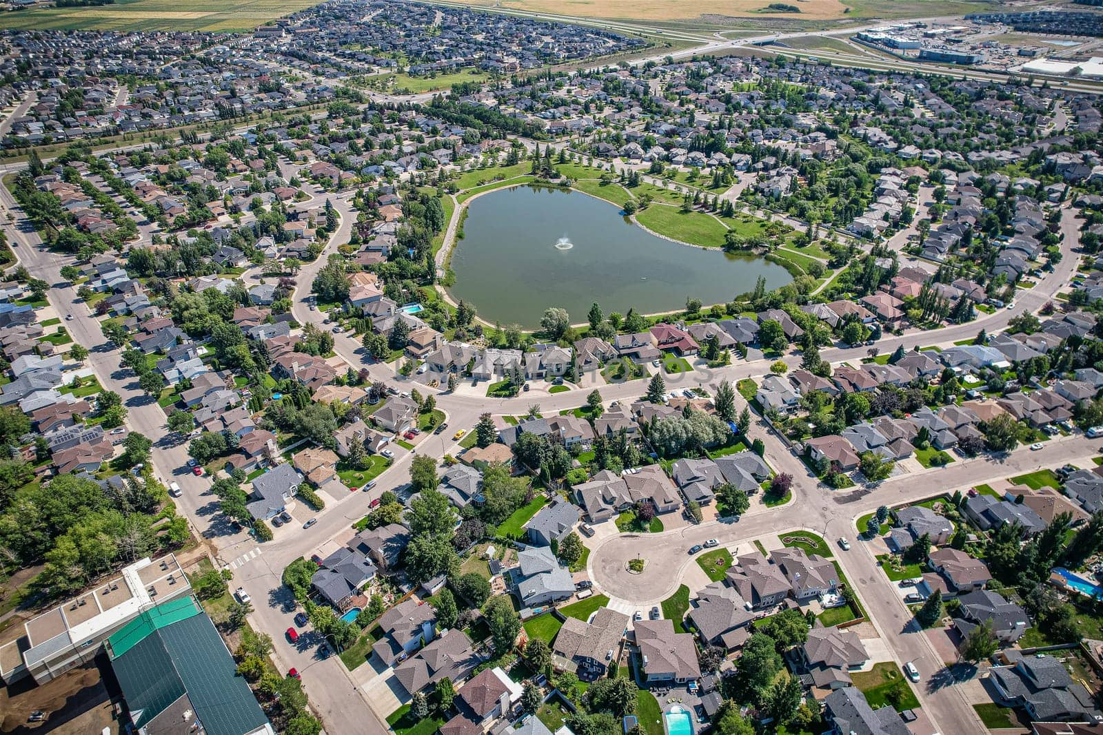 Erindale is a primarily residential neighborhood located in northeast Saskatoon, Saskatchewan, Canada. It is mostly made up of low-density single detached dwellings.