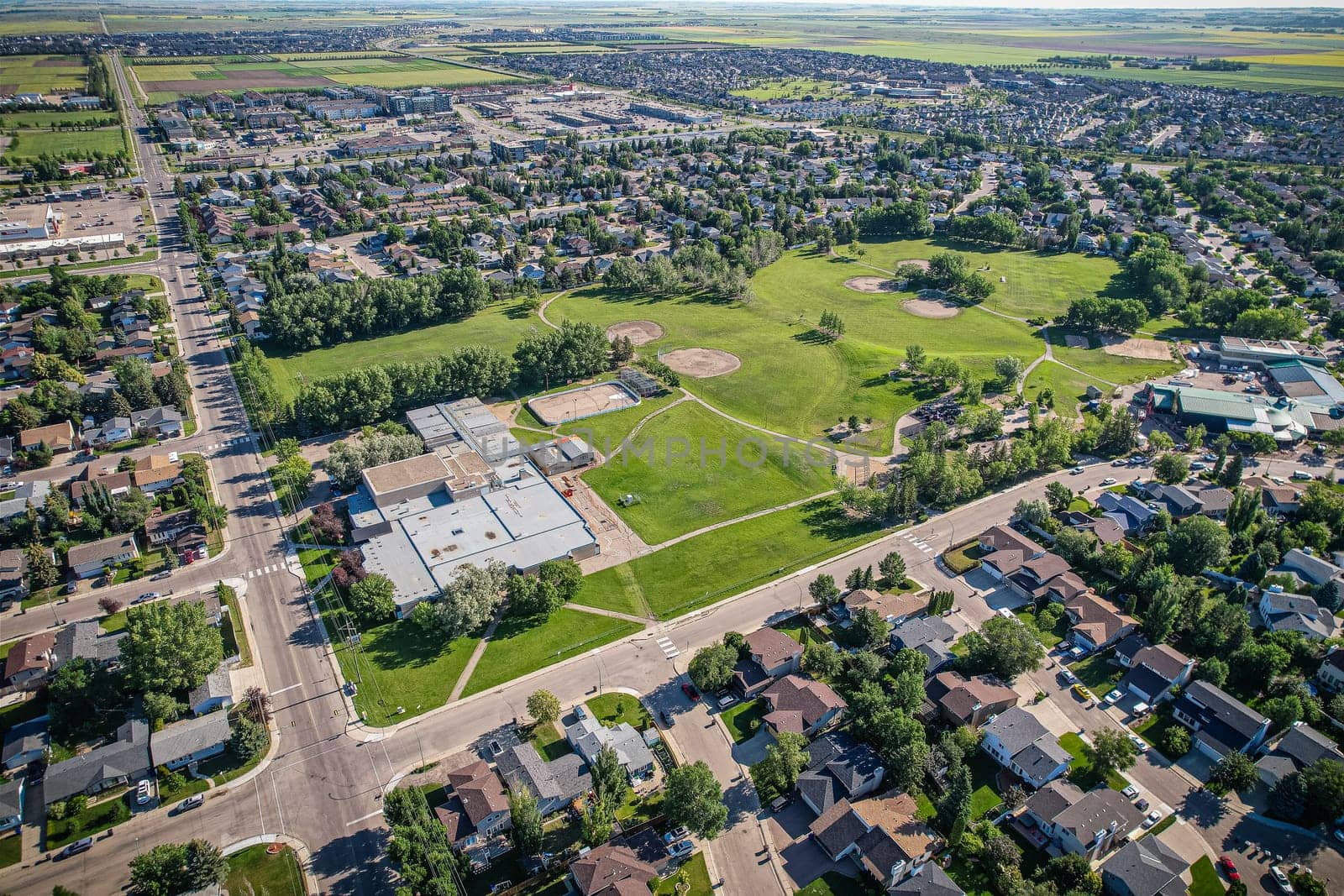 Erindale is a primarily residential neighborhood located in northeast Saskatoon, Saskatchewan, Canada. It is mostly made up of low-density single detached dwellings.