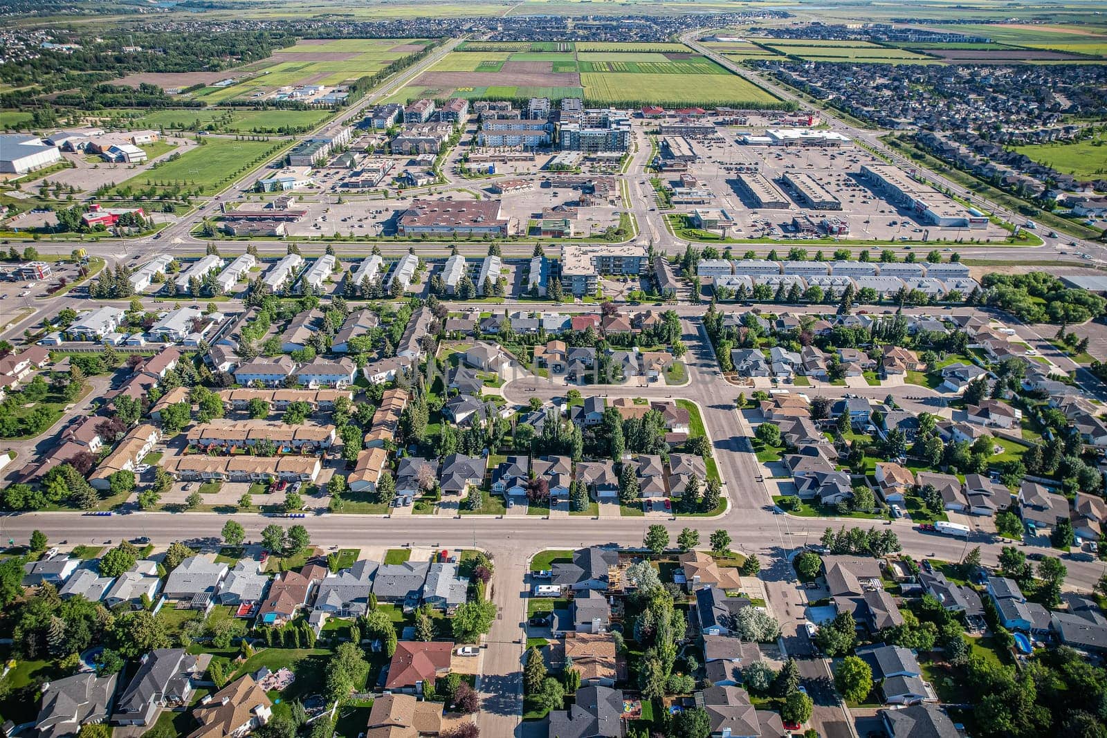 Erindale is a primarily residential neighborhood located in northeast Saskatoon, Saskatchewan, Canada. It is mostly made up of low-density single detached dwellings.