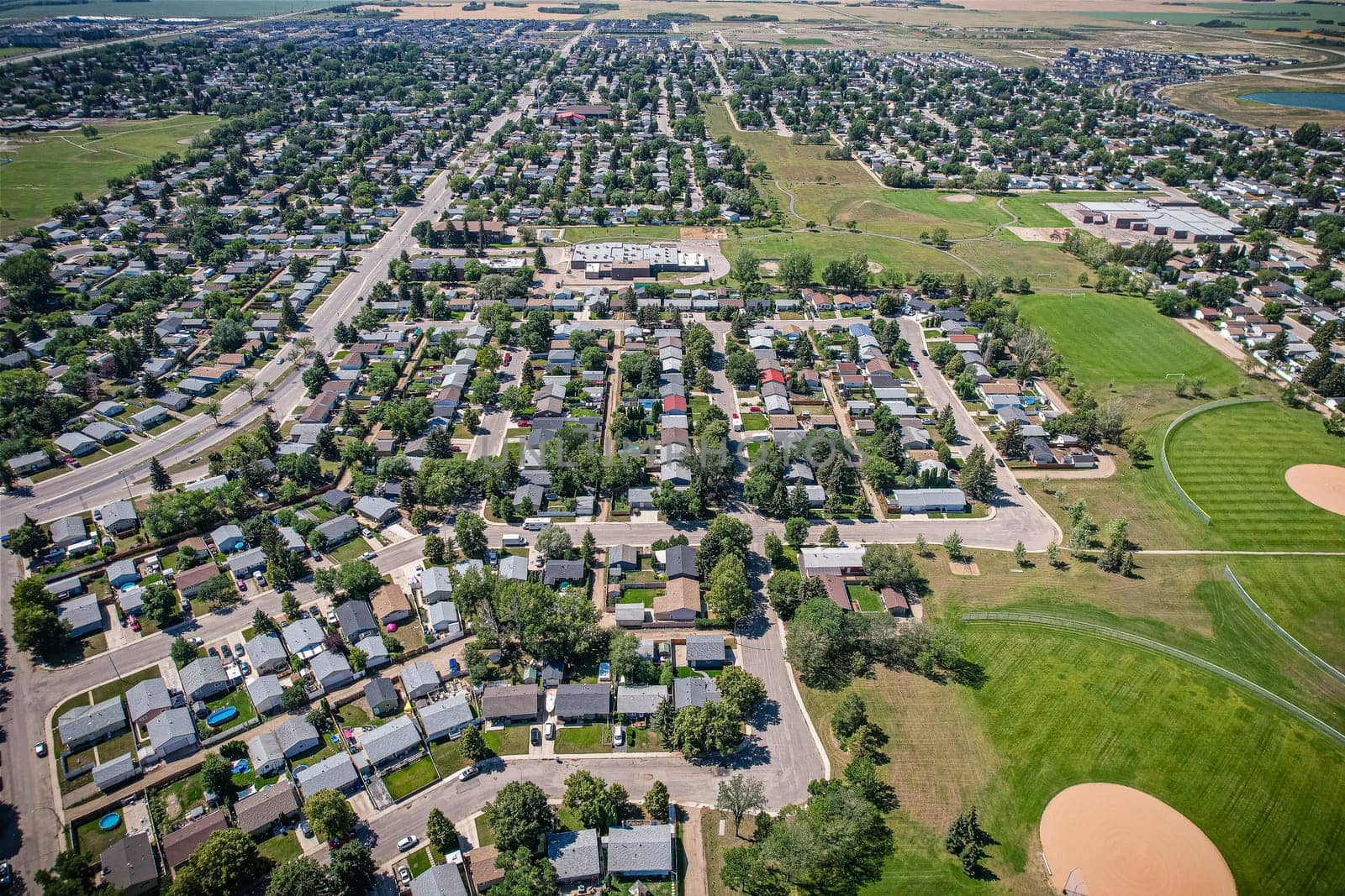 The Confederation Park subdivision of Saskatoon, Saskatchewan, Canada, is located west of the South Saskatchewan River, Saskatoon's west side.