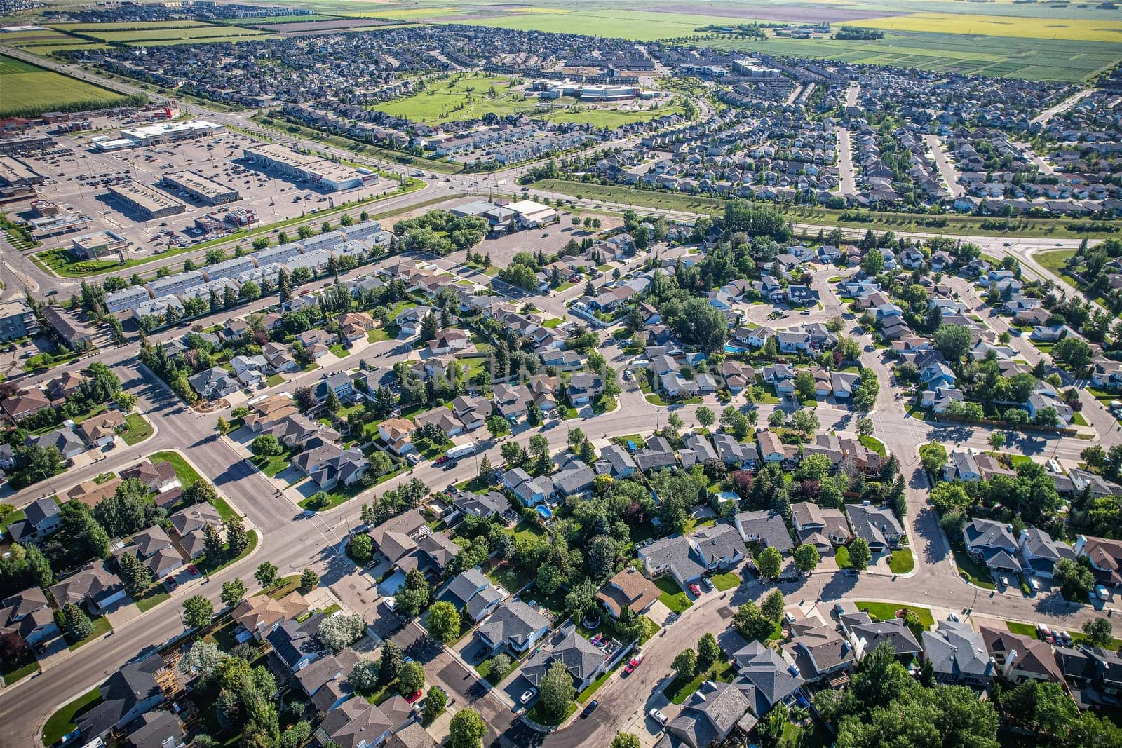 Erindale is a primarily residential neighborhood located in northeast Saskatoon, Saskatchewan, Canada. It is mostly made up of low-density single detached dwellings.