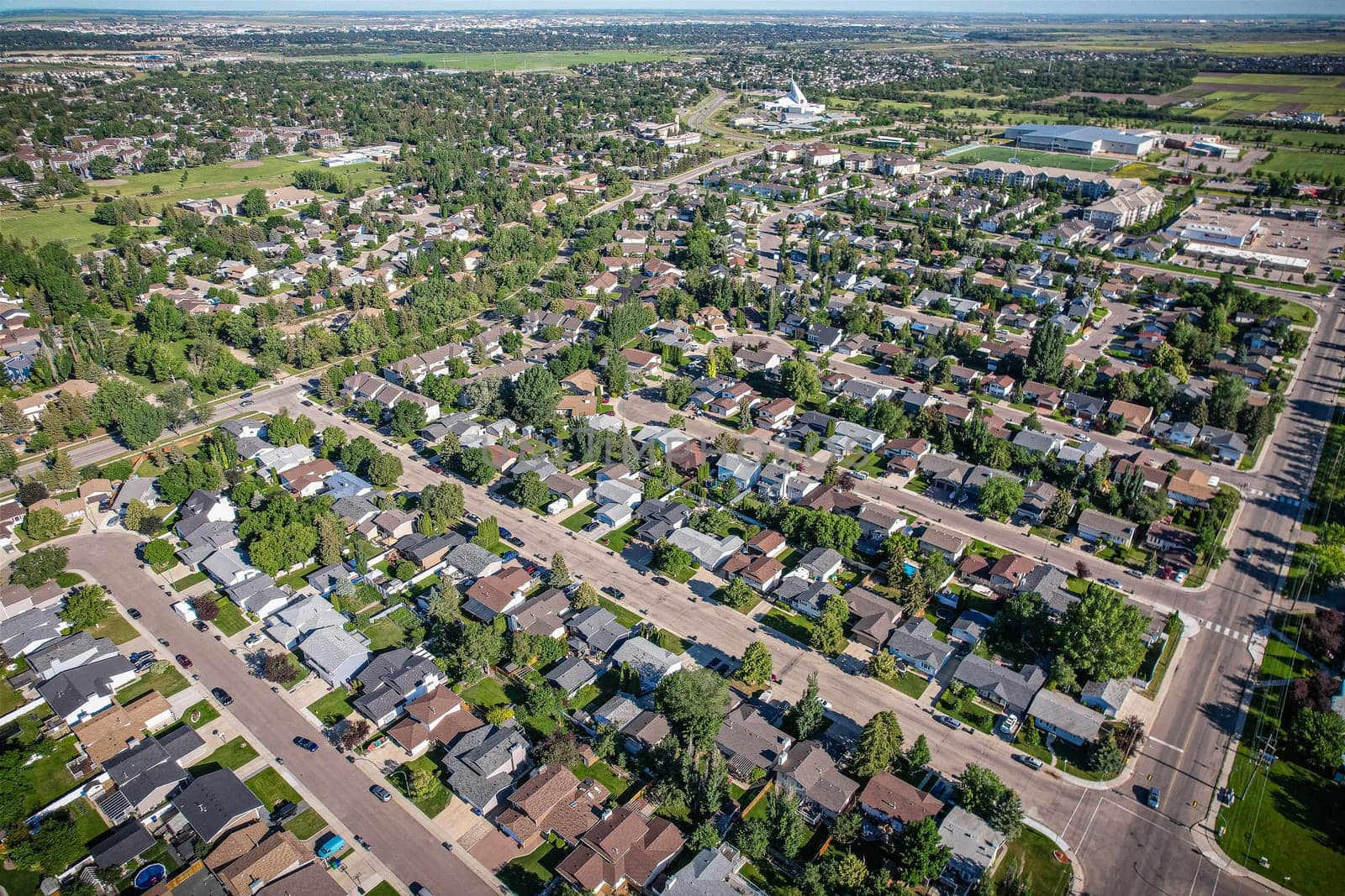 Erindale is a primarily residential neighborhood located in northeast Saskatoon, Saskatchewan, Canada. It is mostly made up of low-density single detached dwellings.