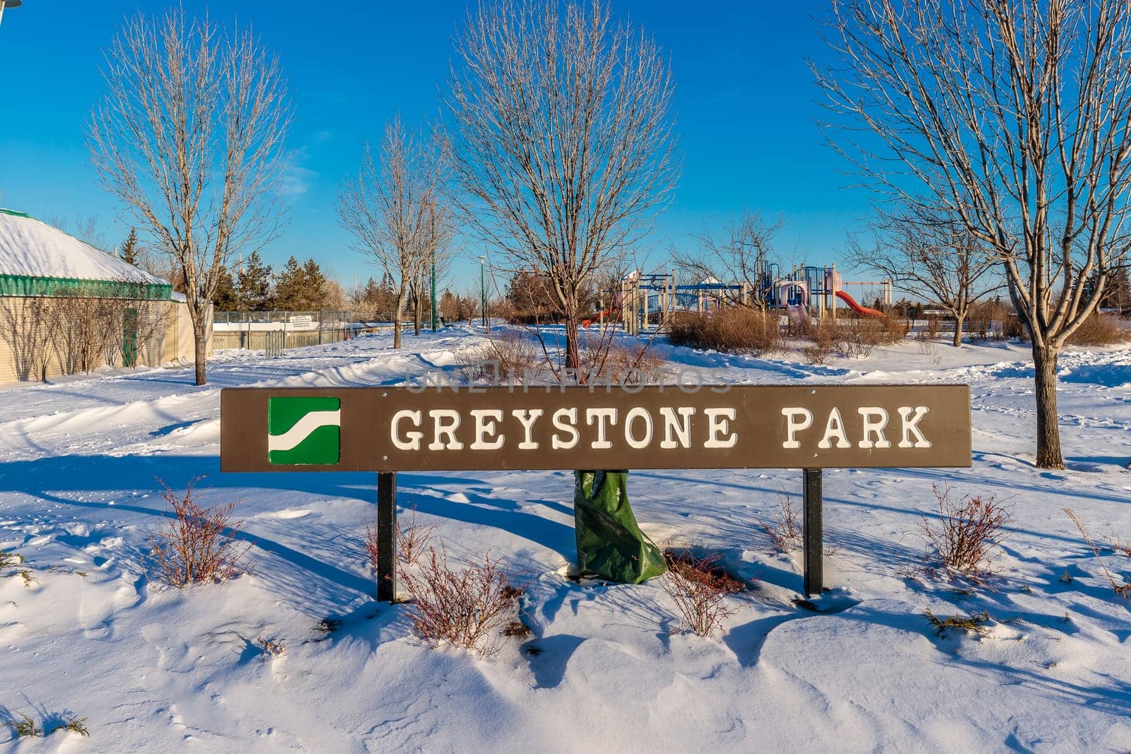 Greystone Park is located in the Greystone Heights neighborhood of Saskatoon.