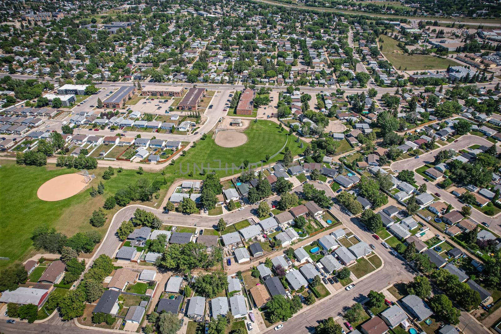 The Confederation Park subdivision of Saskatoon, Saskatchewan, Canada, is located west of the South Saskatchewan River, Saskatoon's west side.