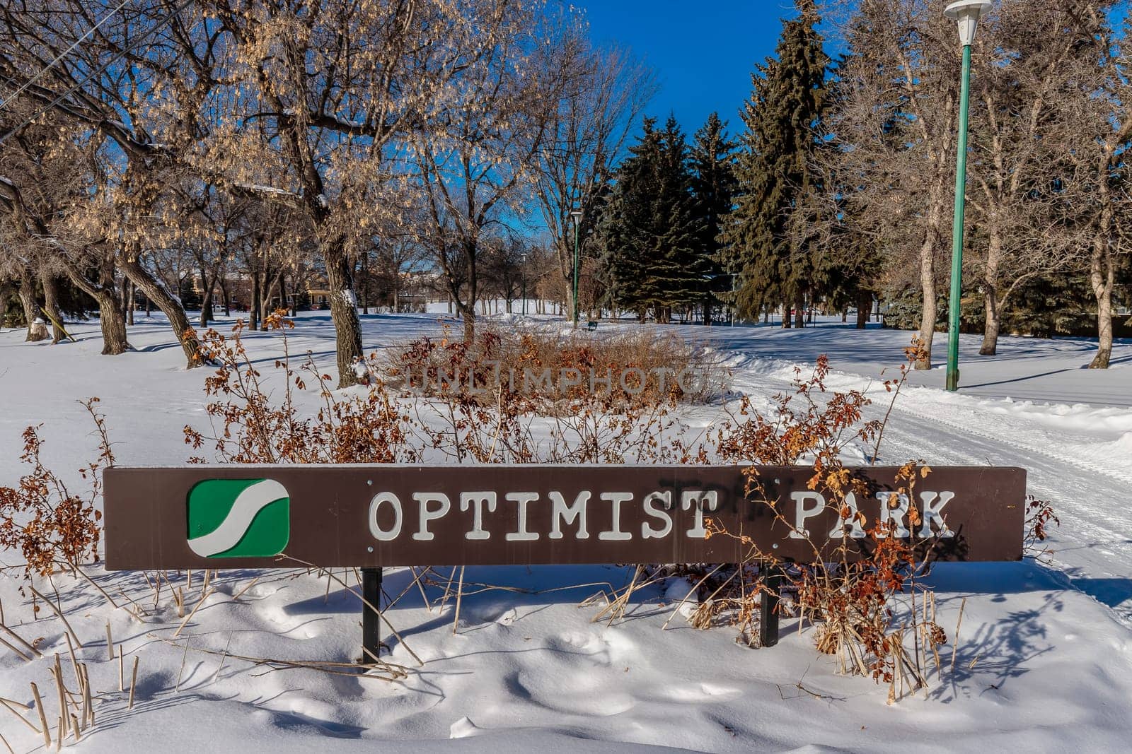 Optimist Park is located in the Riversdale neighborhood of Saskatoon.