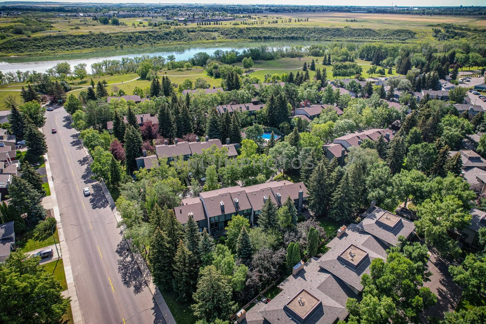 River Heights is a neighbourhood in Lawson Suburban Development Area, Saskatoon, Saskatchewan. Its eastern boundary borders the South Saskatchewan River. The suburb is just south of the Mall at Lawson Heights