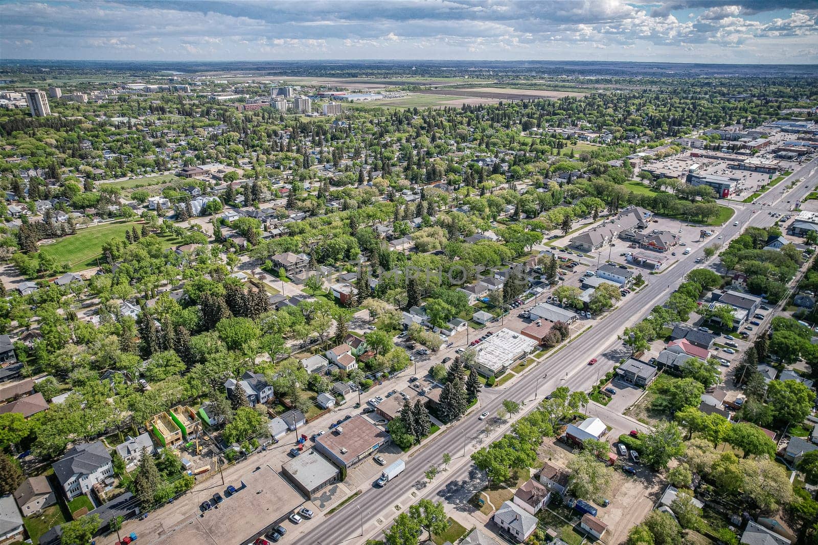 Haultain is a mostly residential neighbourhood located in south-central Saskatoon, Saskatchewan, Canada. It is a suburban subdivision, consisting mostly of low-density, single detached dwellings. As of 2007, the area is home to 2,742 residents