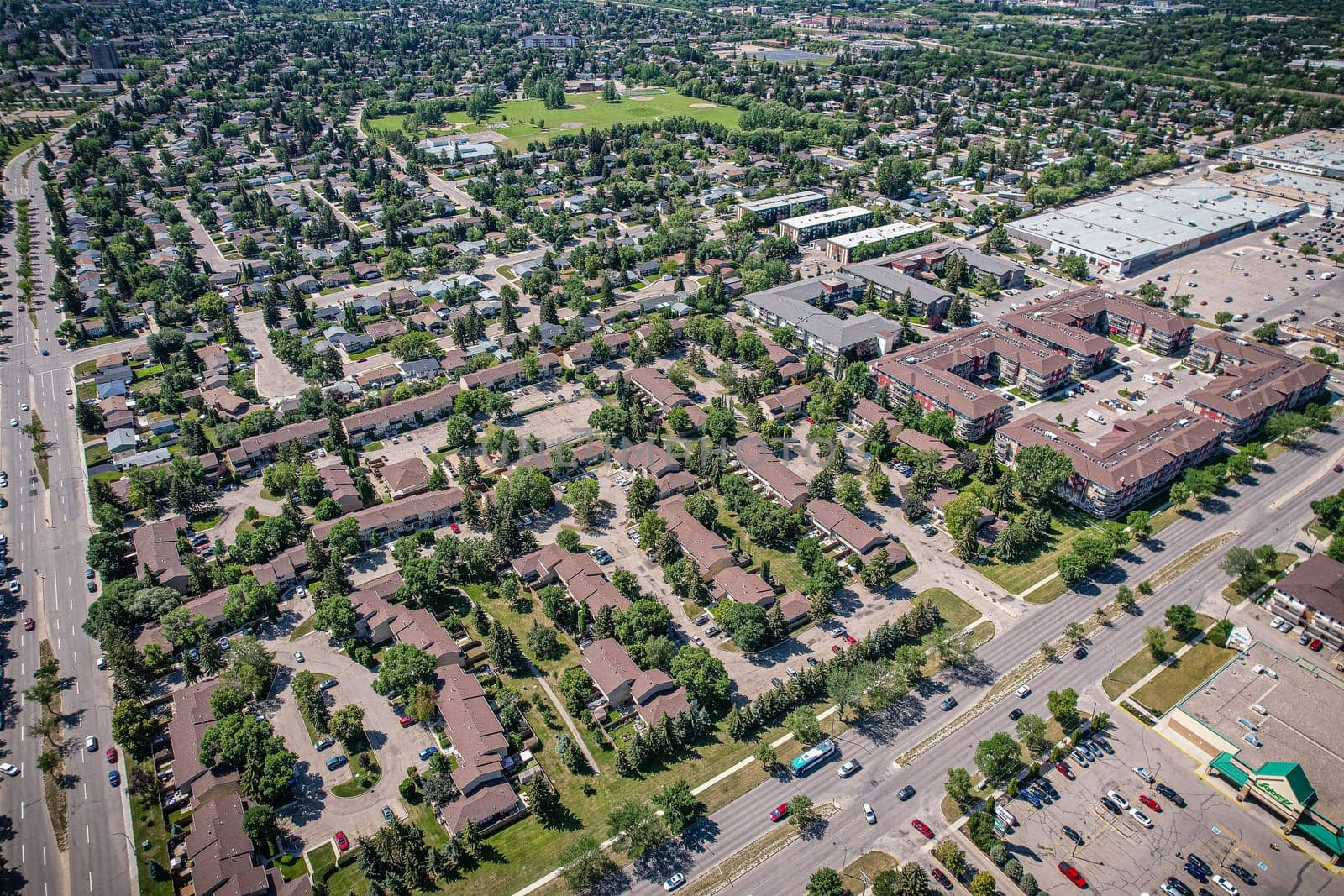 Wildwood is a primarily residential neighbourhood located in the southeast part of Saskatoon, Saskatchewan, Canada. It includes part of the 8th Street business district