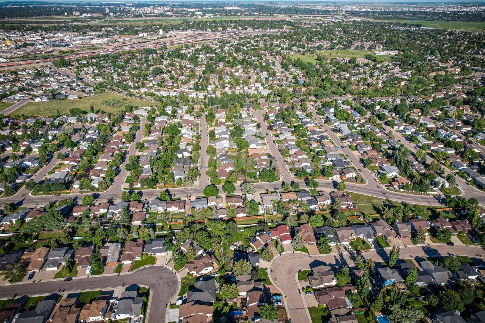 Erindale is a primarily residential neighborhood located in northeast Saskatoon, Saskatchewan, Canada. It is mostly made up of low-density single detached dwellings.