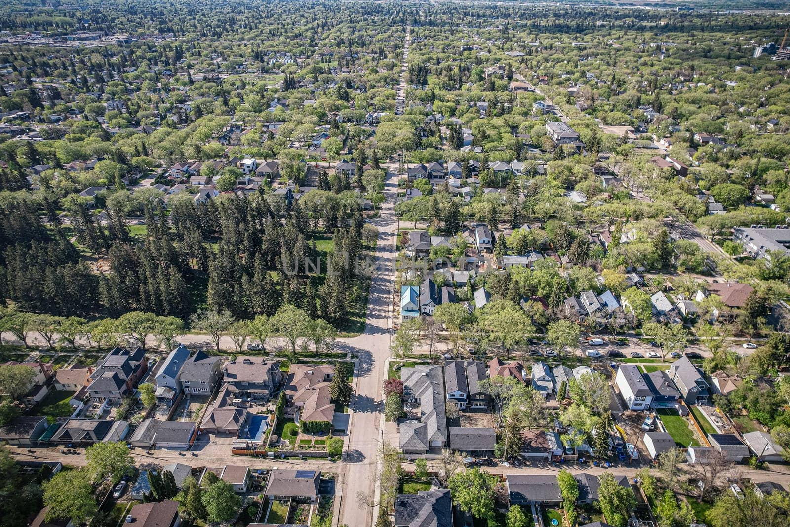 Varsity View is a mostly residential neighbourhood located near central Saskatoon, Saskatchewan, Canada. It is immediately south of the University of Saskatchewan campus. It is an older suburban subdivision, comprising a mixture of low-density, single detached dwellings, detached duplexes and apartment-style units