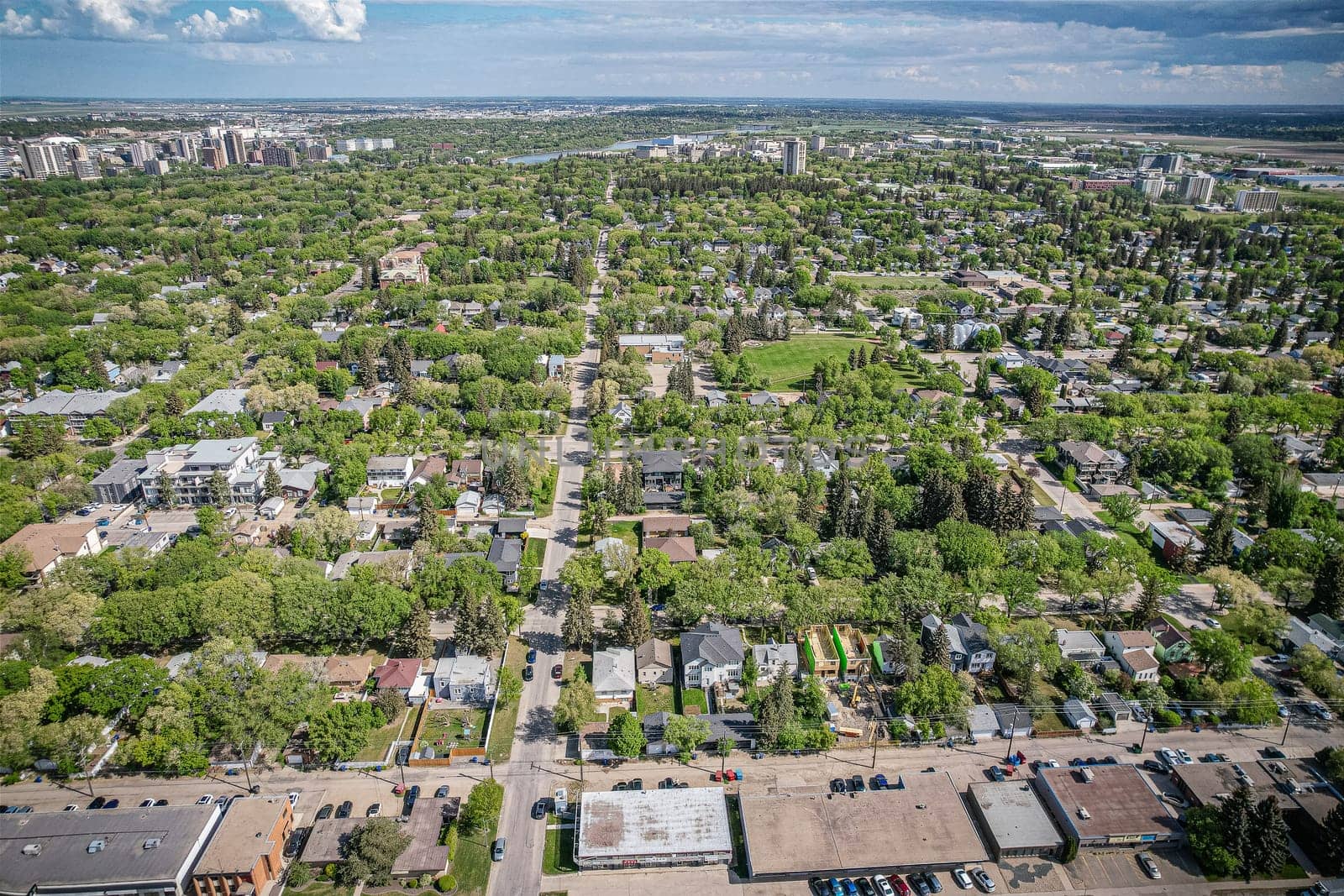 Haultain is a mostly residential neighbourhood located in south-central Saskatoon, Saskatchewan, Canada. It is a suburban subdivision, consisting mostly of low-density, single detached dwellings. As of 2007, the area is home to 2,742 residents