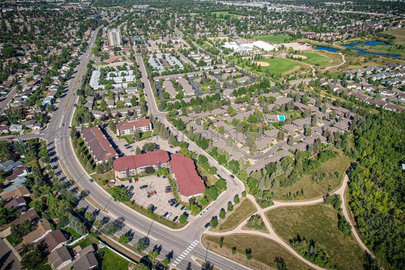 Wildwood is a primarily residential neighbourhood located in the southeast part of Saskatoon, Saskatchewan, Canada. It includes part of the 8th Street business district