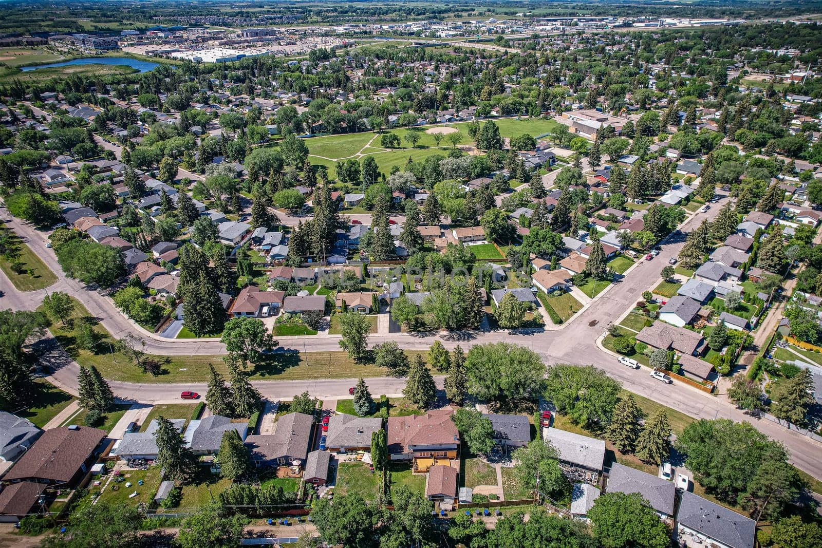 Nutana Park is a mostly residential neighbourhood located in south-central Saskatoon, Saskatchewan, Canada. It is a suburban subdivision, consisting mostly of low-density, single detached dwellings. As of 2007, the area is home to 2,748 residents